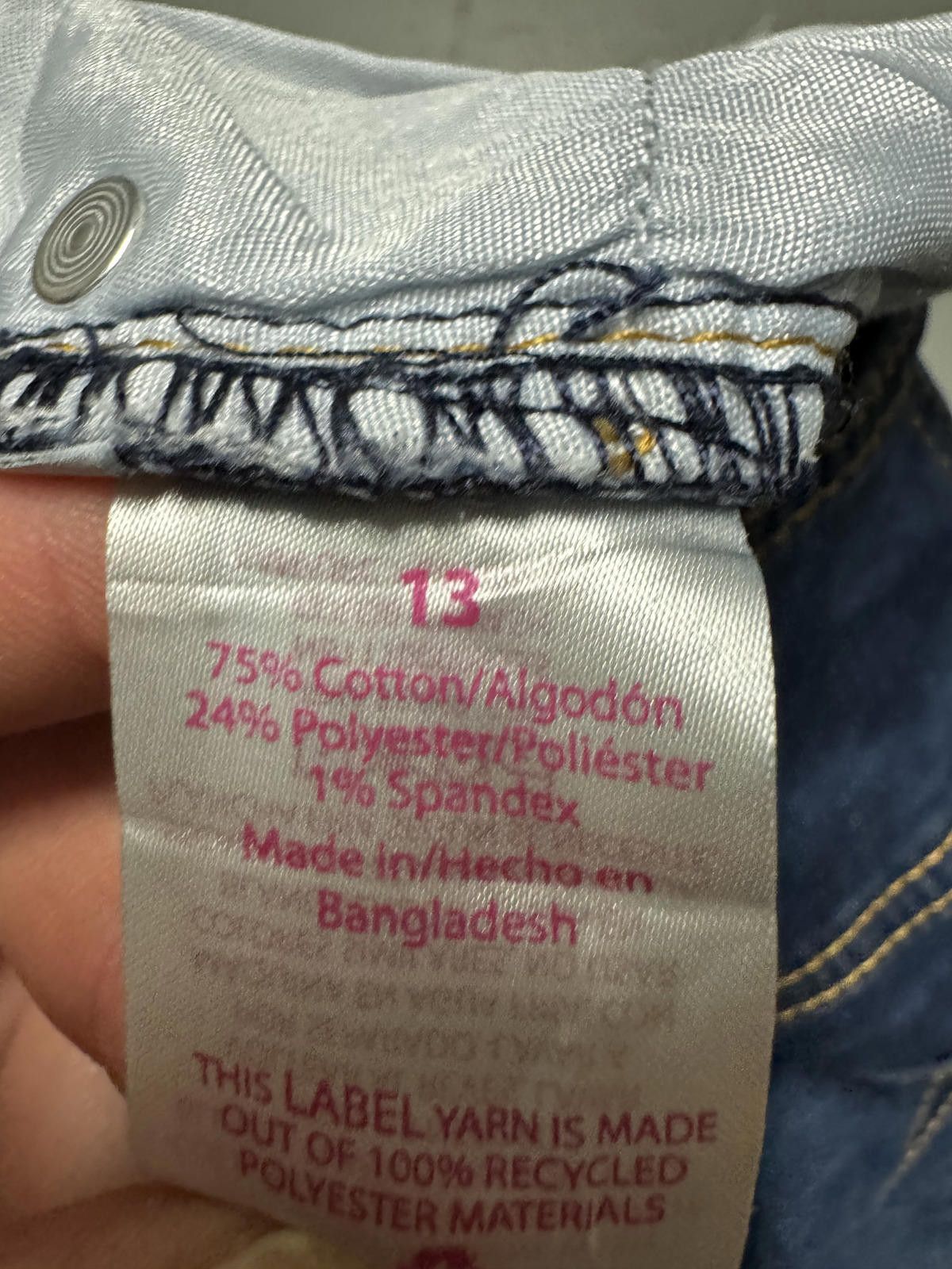 Designer No Boundaries Denim High-Waisted Shorts - Size 13 Size 24" / US 00 / IT 34 - 4 Thumbnail