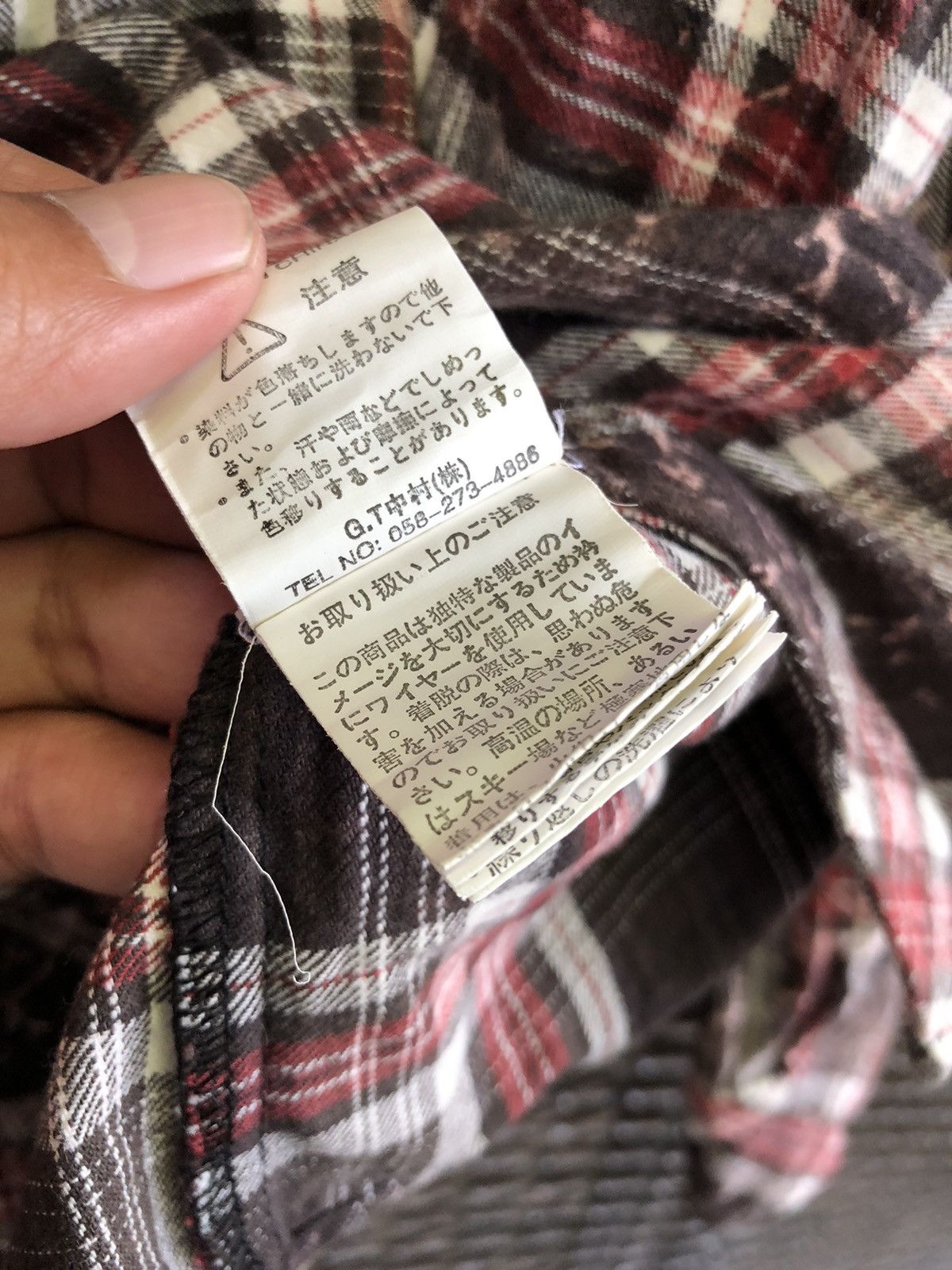 Hysteric Glamour × In The Attic × Japanese Brand IN THE ATTIC FLANNEL PLAID SHIRT Size US M / EU 48-50 / 2 - 8 Thumbnail