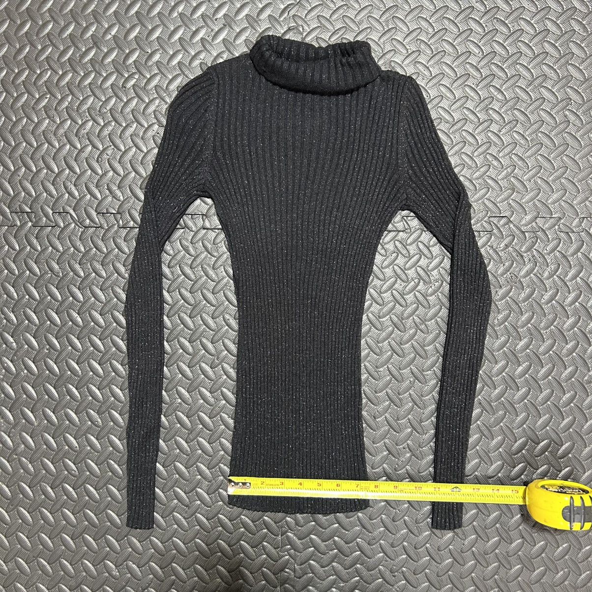 Express Express Turtleneck Sweater Metallic Shimmer Sparkle Small Size S / US 4 / IT 40 - 5 Thumbnail