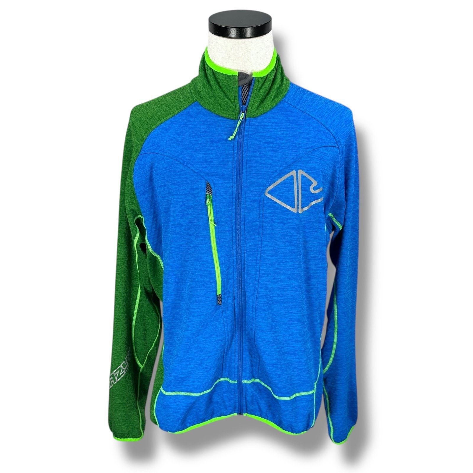 Other Crazy Idea Aerospace Jacket Men’s 2XL Blue Stretch Full Zip Size US XXL / EU 58 / 5 - 1 Thumbnail