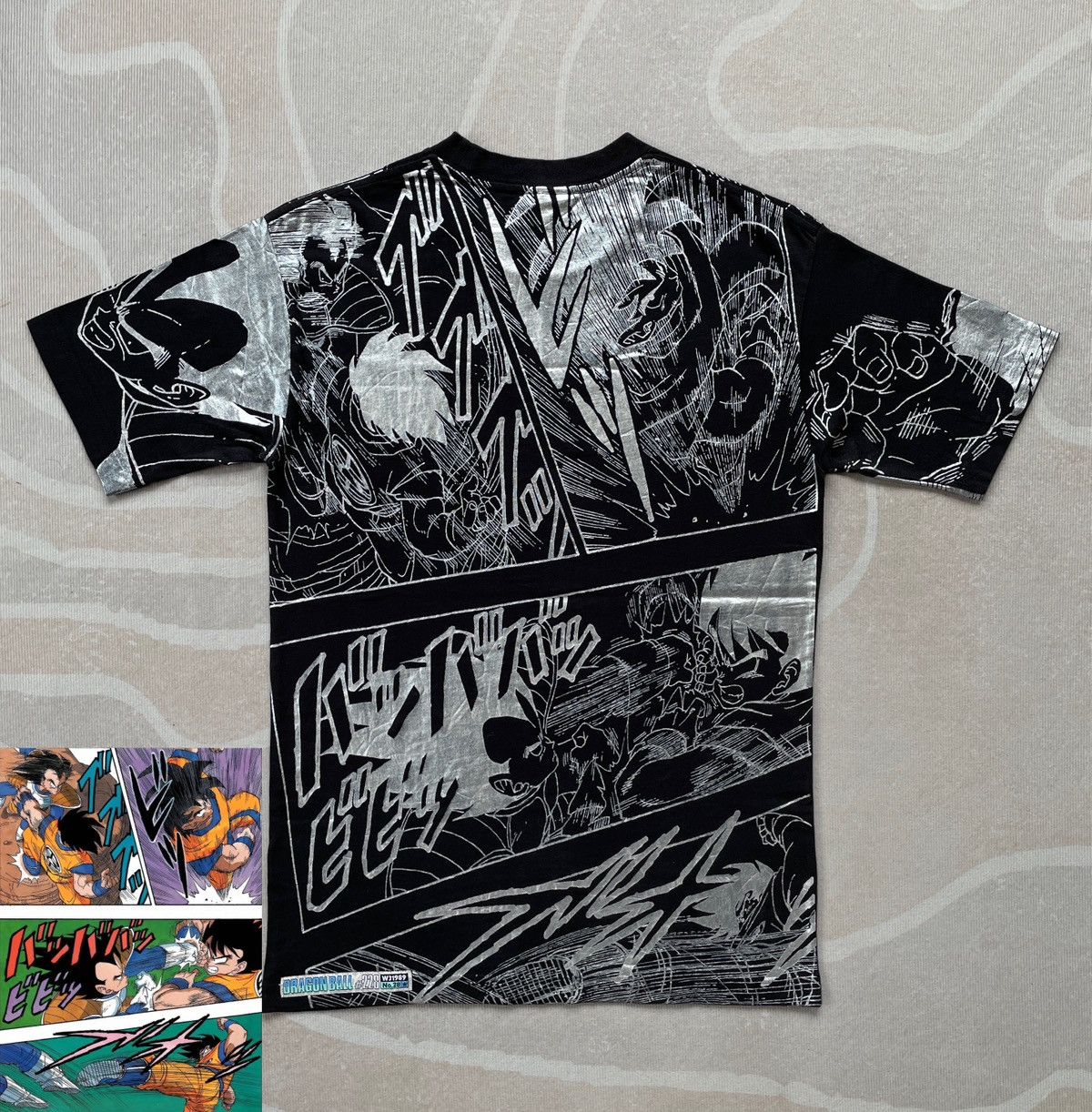 Anime Dragon Ball Z Saiyan Saga Fullprint Size US S / EU 44-46 / 1 - 2 Thumbnail