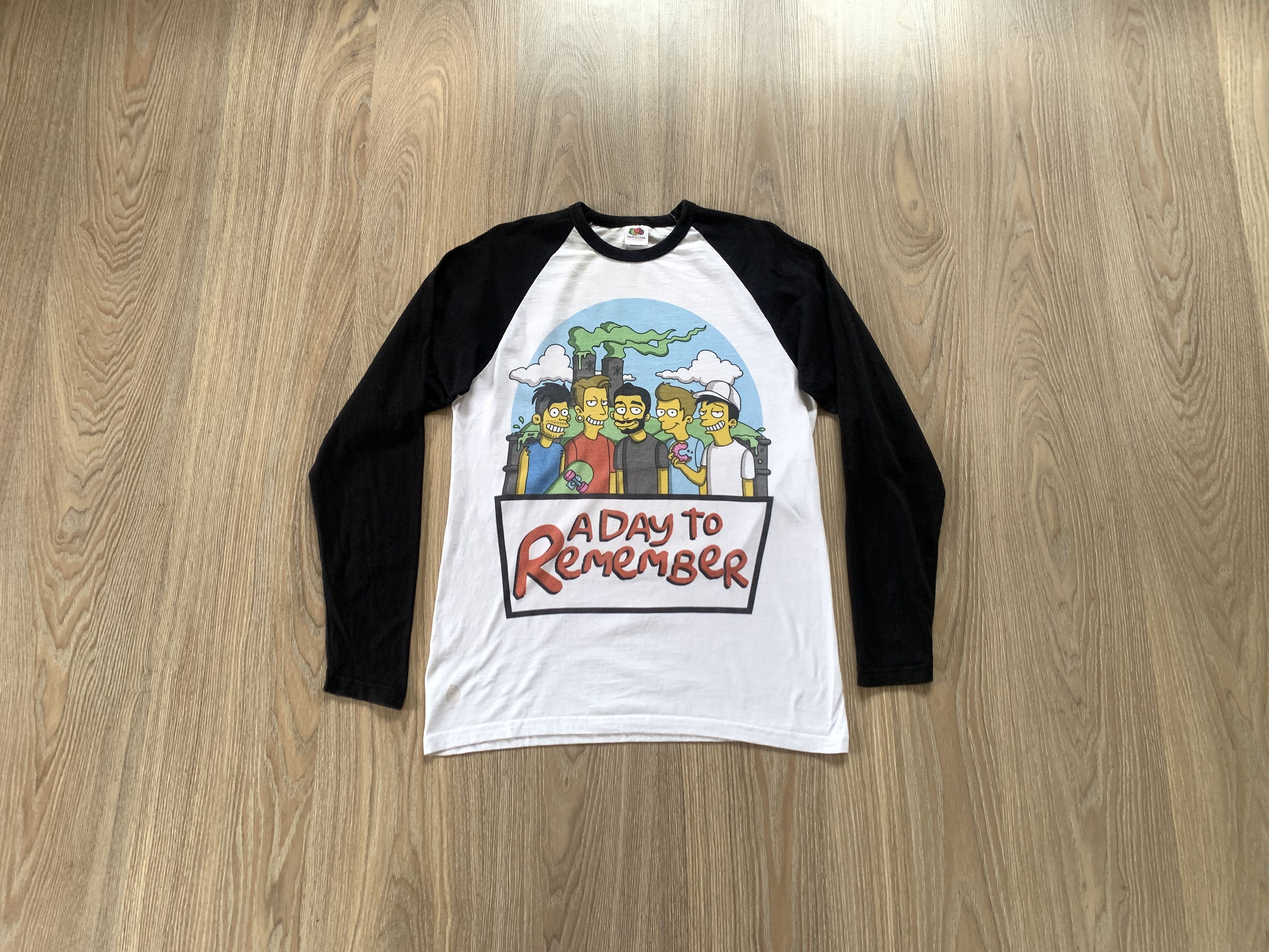 The Simpsons Mens The Simpsons A Day to Remember Cotton Long Sleeve Size US M / EU 48-50 / 2 - 1 Thumbnail