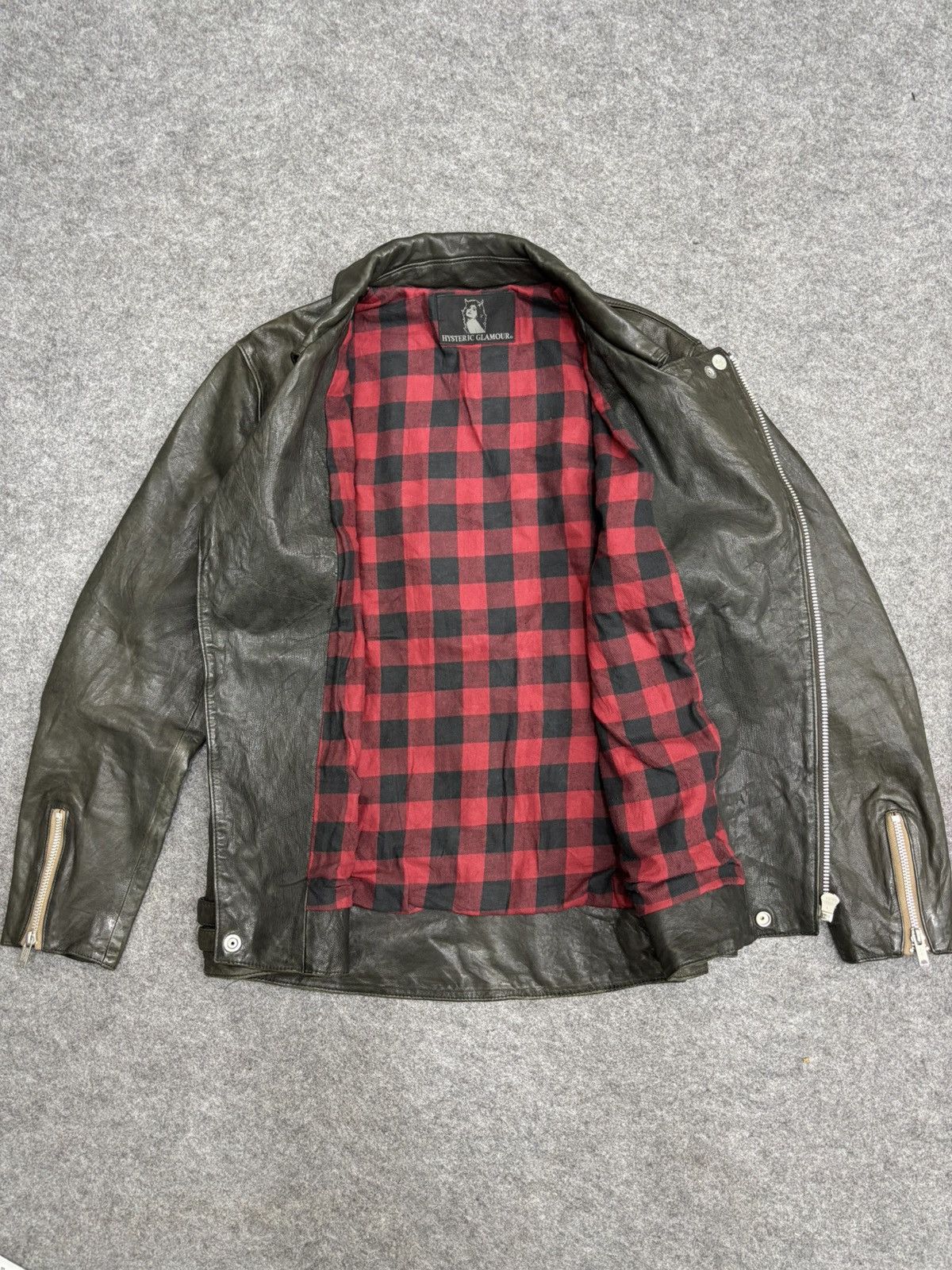 Hysteric Glamour 💥Archival💥Vtg Hysteric Glamour Sheepskin Biker Jacket F592 Size US M / EU 48-50 / 2 - 25 Thumbnail