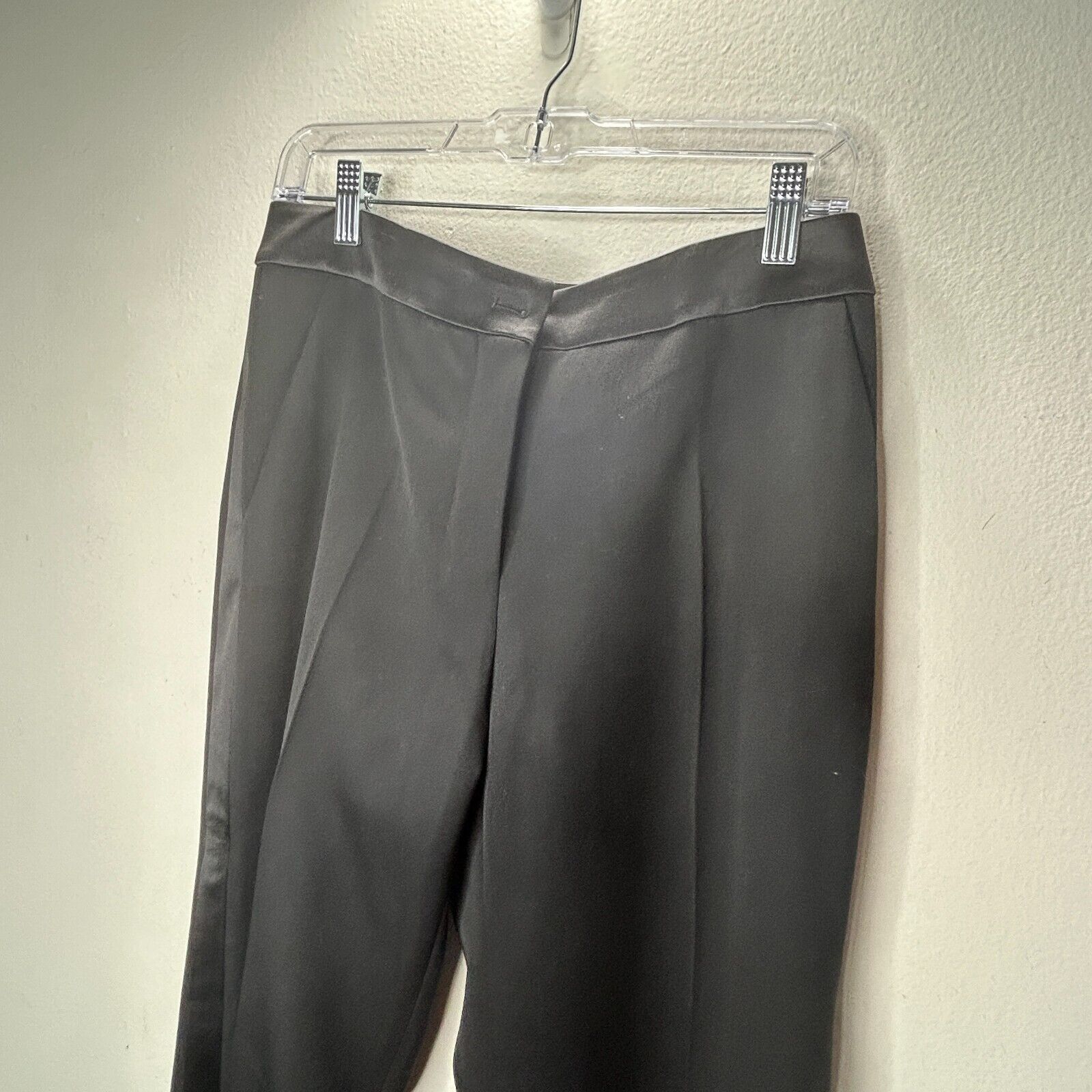 Saint Laurent Paris Yves St Laurent Black Edition Soir TuxedoPant 40 / 6 Size 28" / US 6 / IT 42 - 5 Thumbnail