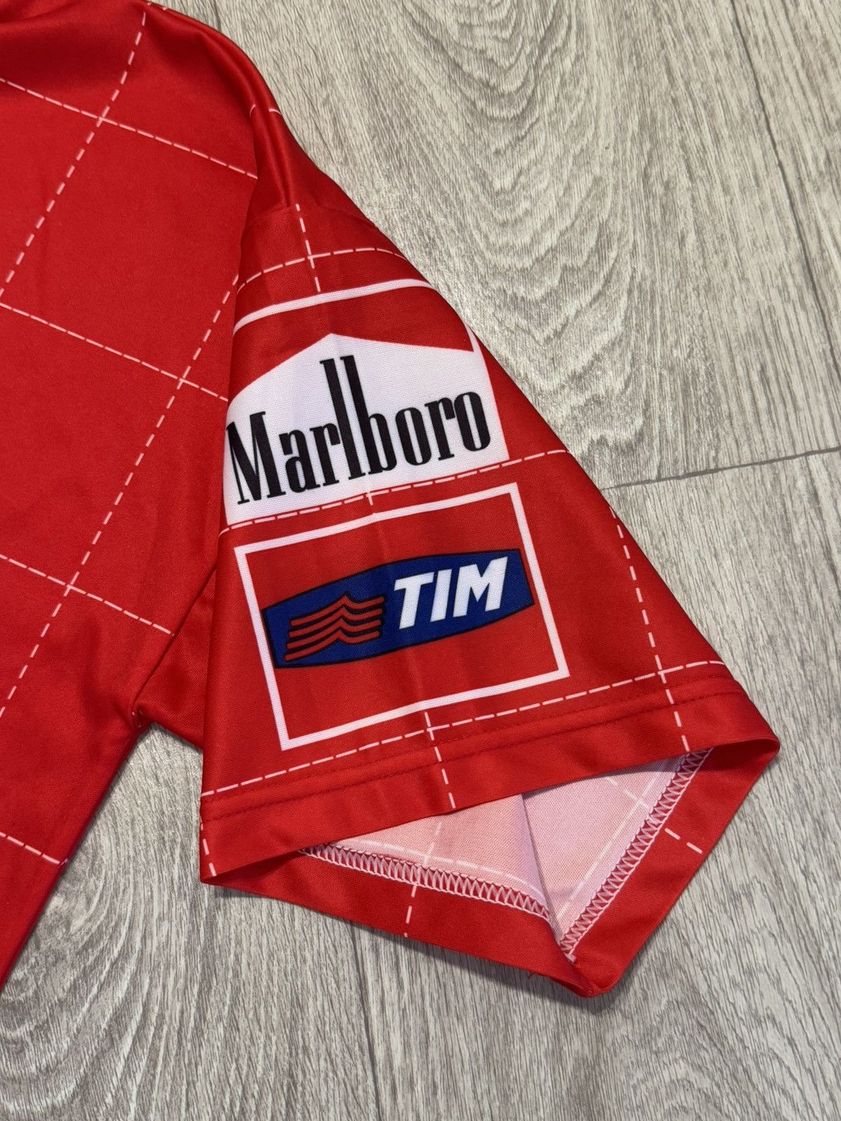 Ferrari 🔷Vintage Ferrari Marlboro Michael Schumacher Jersey🔷 Size US XL / EU 56 / 4 - 4 Thumbnail