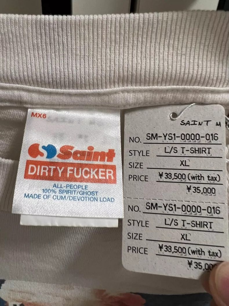 Saint Michael Saint Michael Columbia film goddess long sleeve Size US XL / EU 56 / 4 - 8 Thumbnail