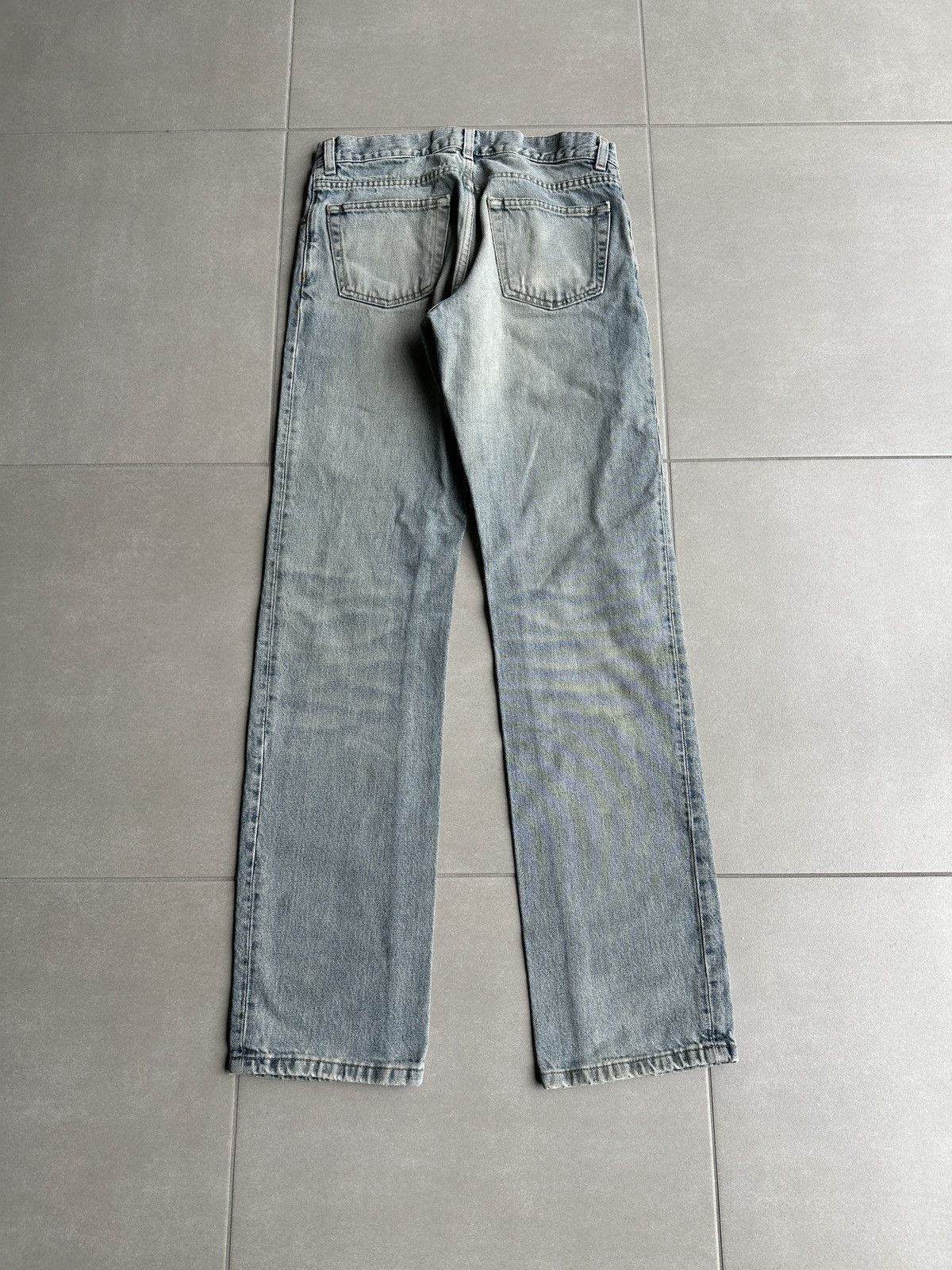 Helmut Lang 2000’s Helmut Lang classic cut stained denim Size US 30 / EU 46 - 6 Thumbnail