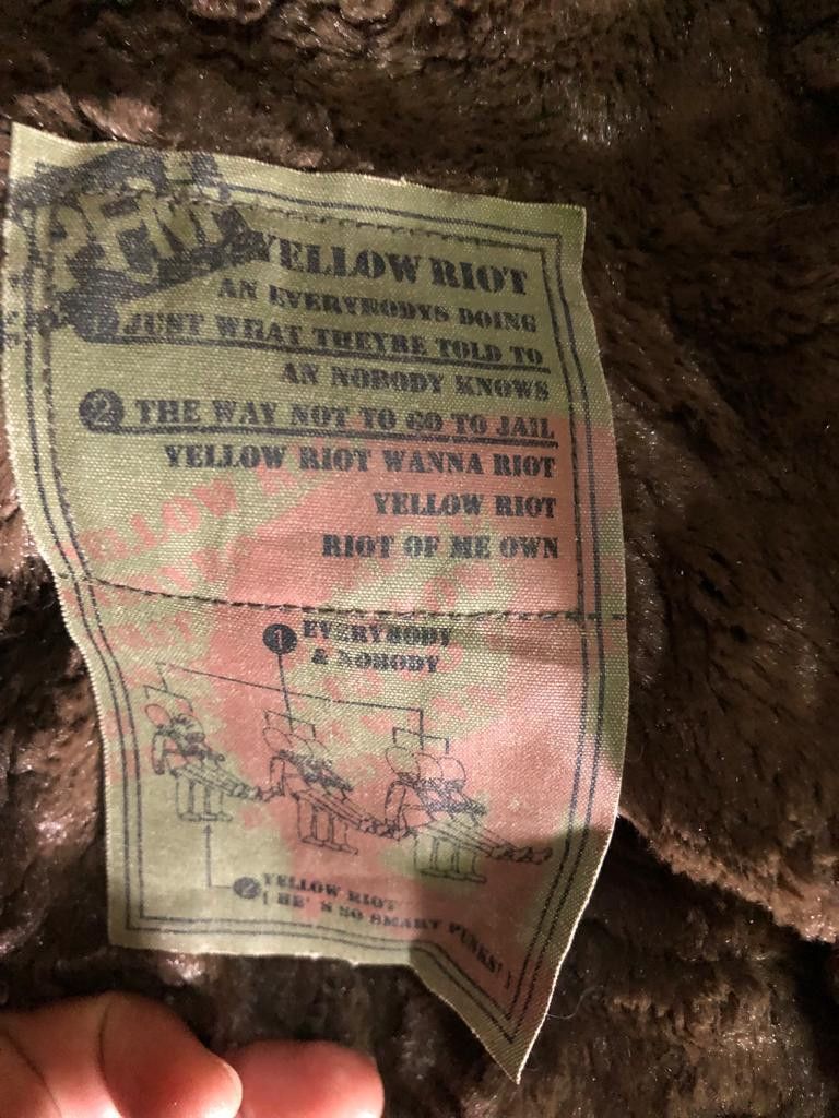 If Six Was Nine × KMRii × PPFM PPFM Yellow Riot Racoon Fur Parkas Jacket Size US M / EU 48-50 / 2 - 5 Thumbnail
