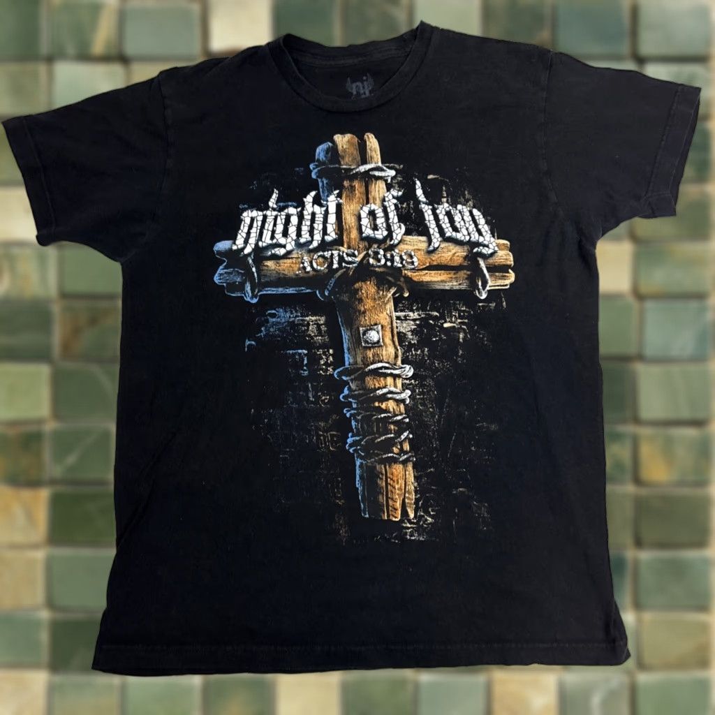 Disney Night Of Joy Official T Shirt Men’s L Black Acts 3:19 Disney Florida Puff Shirt Men Black Florida Disney Night Of Joy Mens Large Acts 3:19 Size US L / EU 52-54 / 3 - 1 Thumbnail