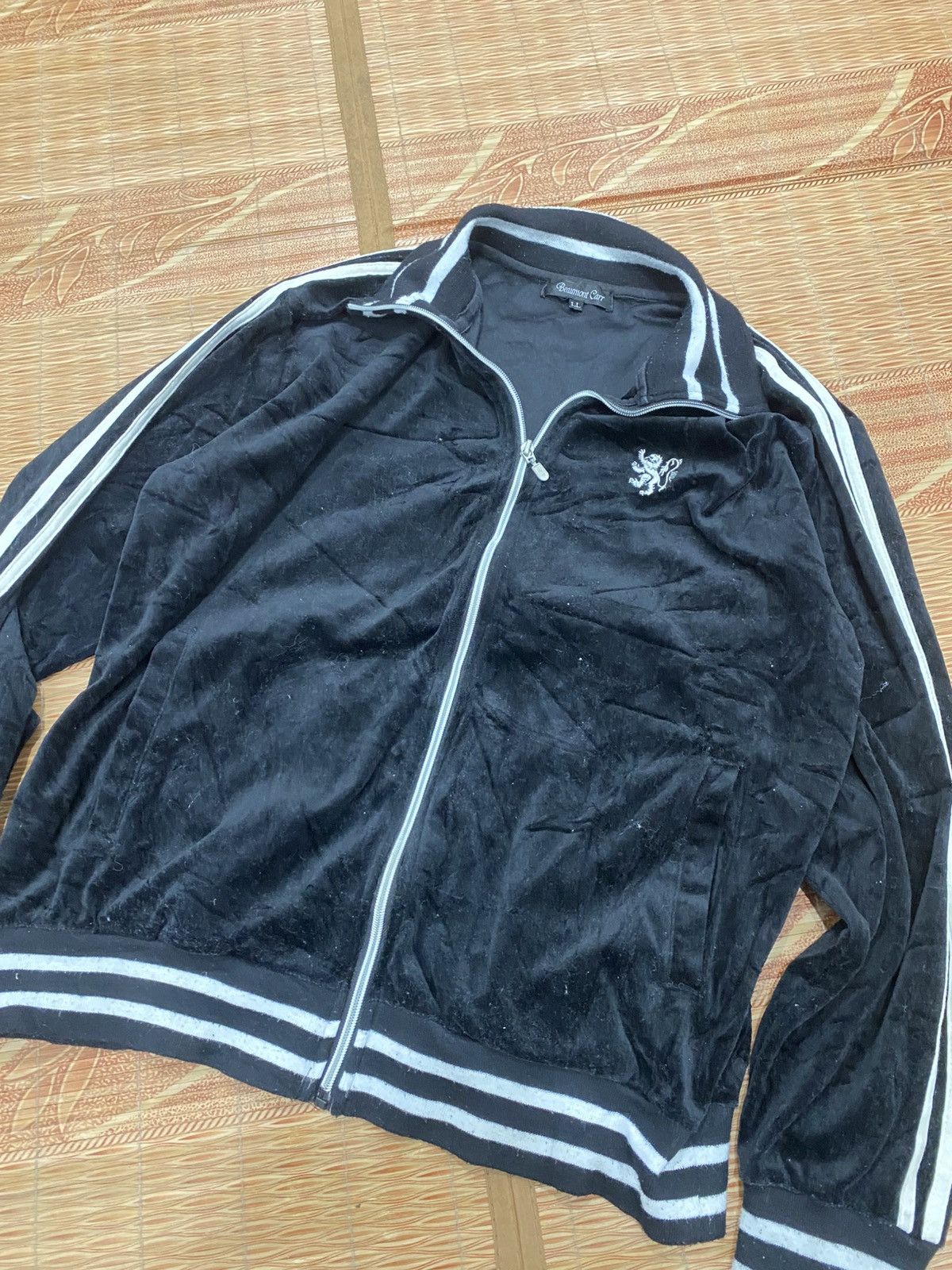 If Six Was Nine × Japanese Brand × Le Grande Bleu (L.G.B.) Beamountcarr velvet tracktop jacket ifsixwasnine Size US L / EU 52-54 / 3 - 2 Thumbnail