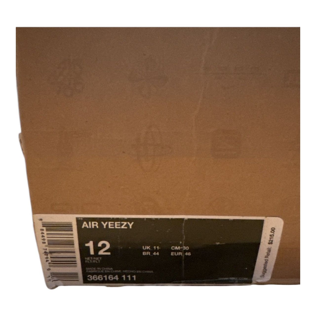 Kanye West Nike Yeezy 1 Net Tan Size US 12 / EU 45 - 9 Thumbnail