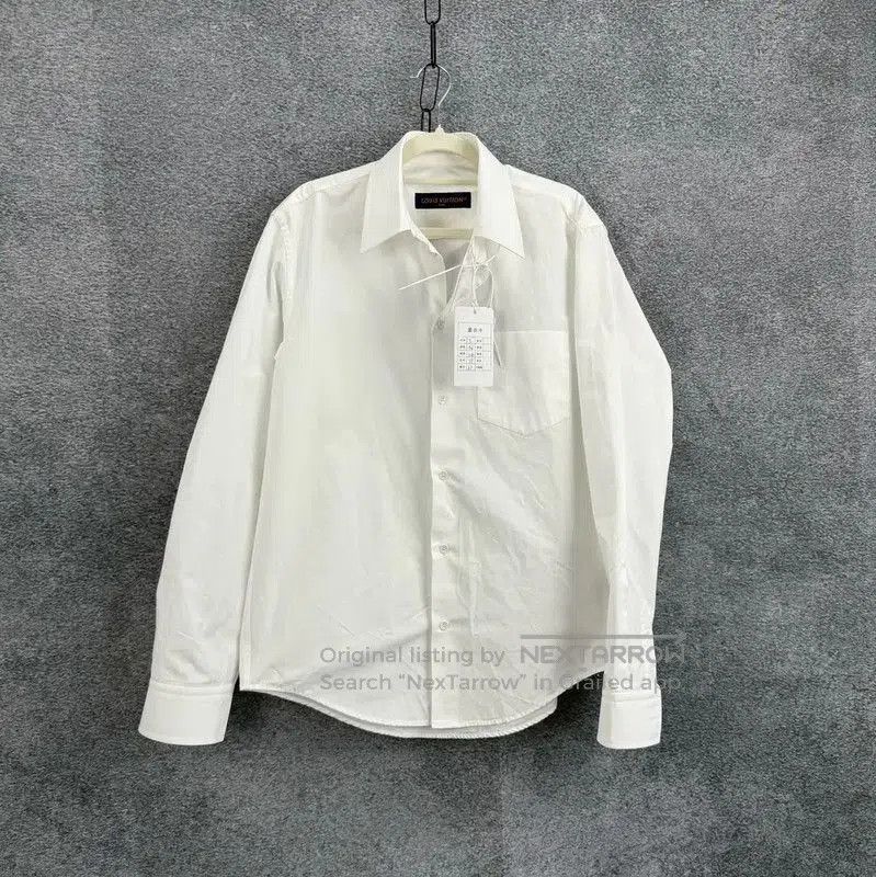 Louis Vuitton Louis Vuitton White Cotton Men's Shirt . Size US S / EU 44-46 / 1 - 1 Thumbnail