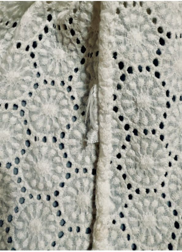 Rag & Bone rag & bone/JEAN Sleeveless Lace Eyelet Top – White – Size SP Size S / US 4 / IT 40 - 5 Thumbnail