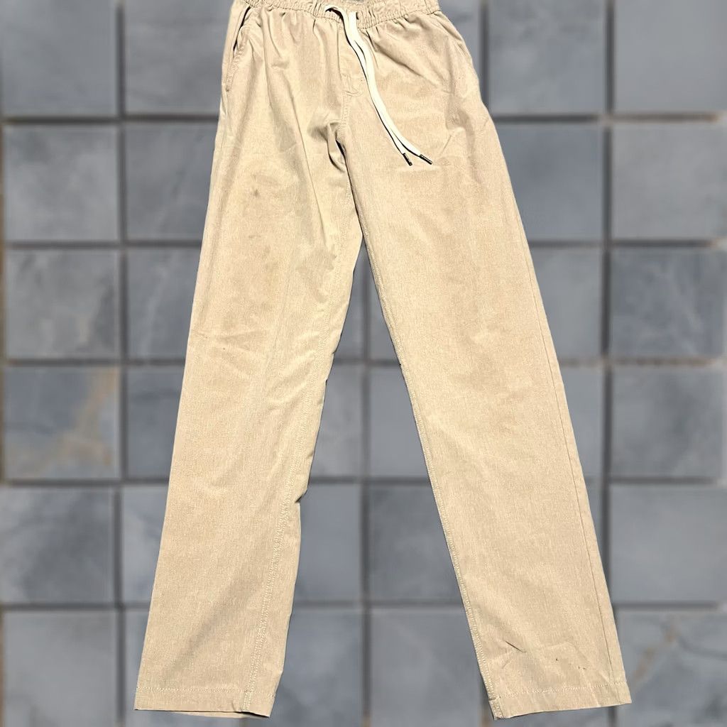 Vintage Fair Harbor The One Performance Stretch Drawstring Pants Mens Small Tan Size US 29 - 1 Thumbnail