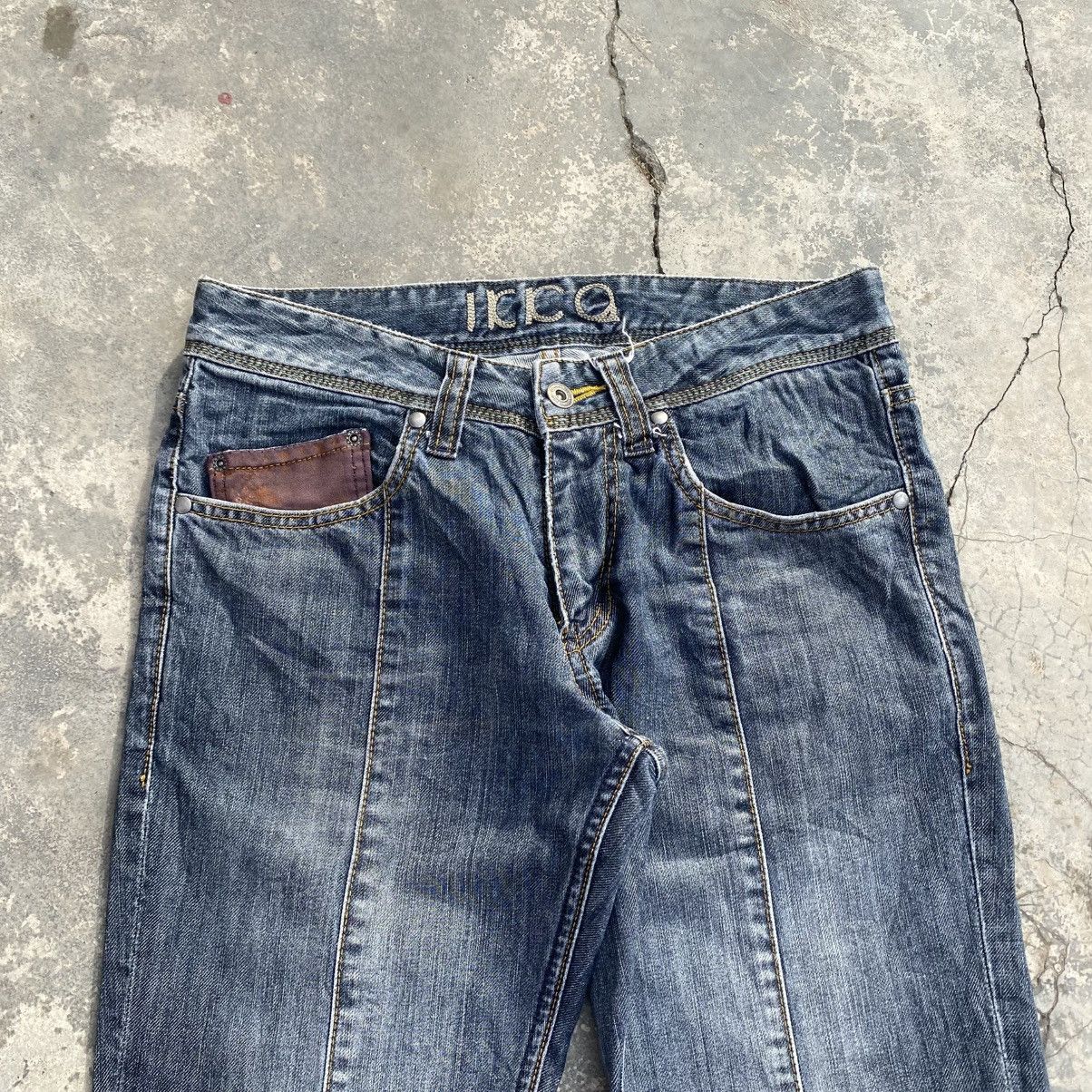 Japanese Brand ICCA Seams Jeans TORNADO MART KAPITAL Size US 30 / EU 46 - 4 Thumbnail