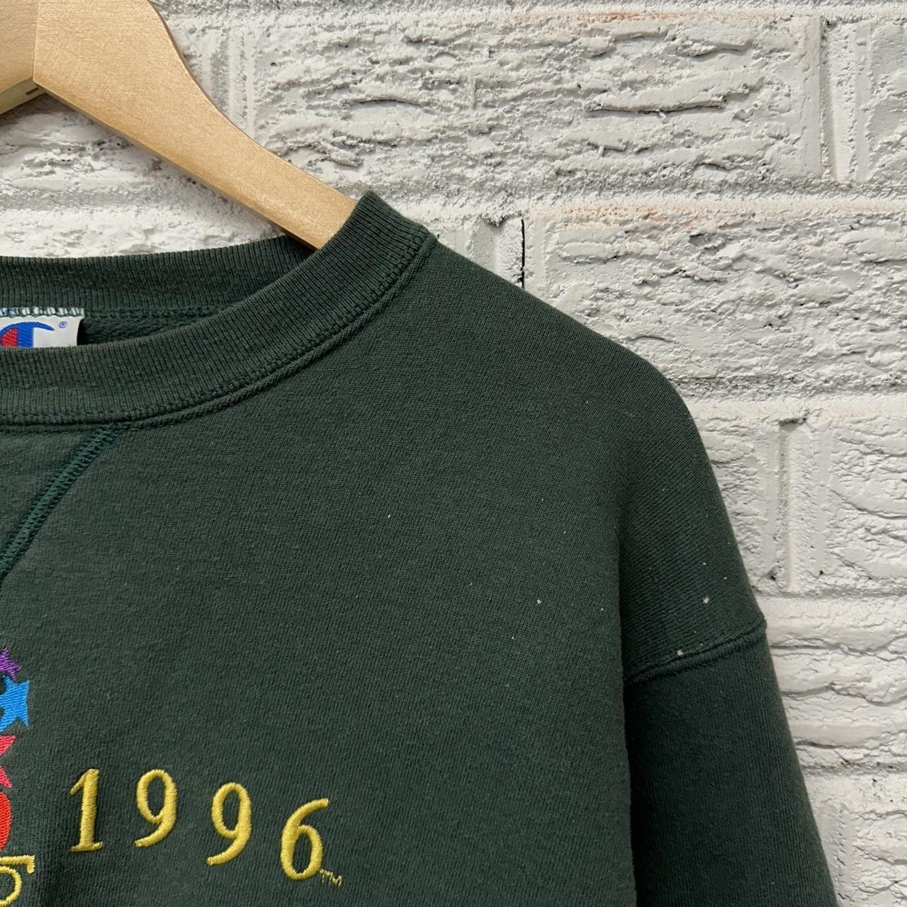 Champion × USA Olympics × Vintage Vintage Champion 1996 Atlanta Olympics Green Sweatshirt XL Size US XL / EU 56 / 4 - 5 Thumbnail