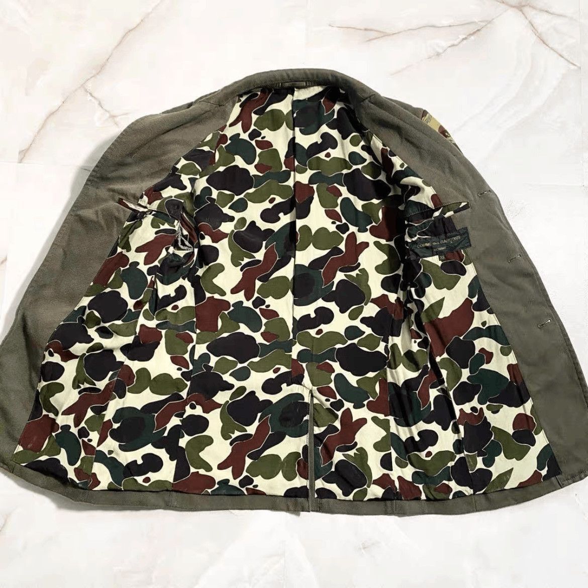Comme des Garcons Homme Plus Comme Des Garcons Homme Camo Jacket-2508 Size US XS / EU 42 / 0 - 7 Thumbnail