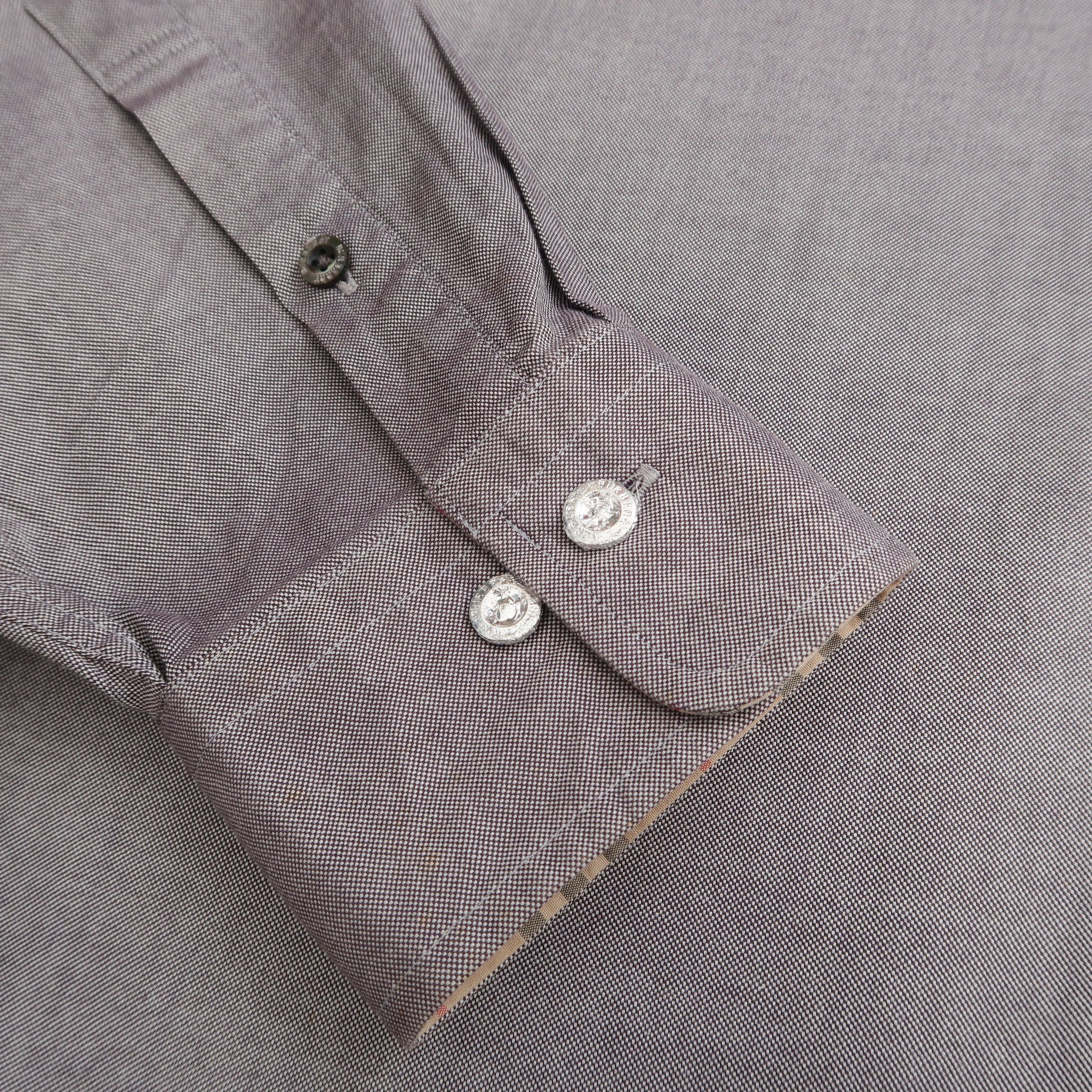 Burberry Burberry London Nova Check Inner Collar Shirt Size US L / EU 52-54 / 3 - 10 Thumbnail