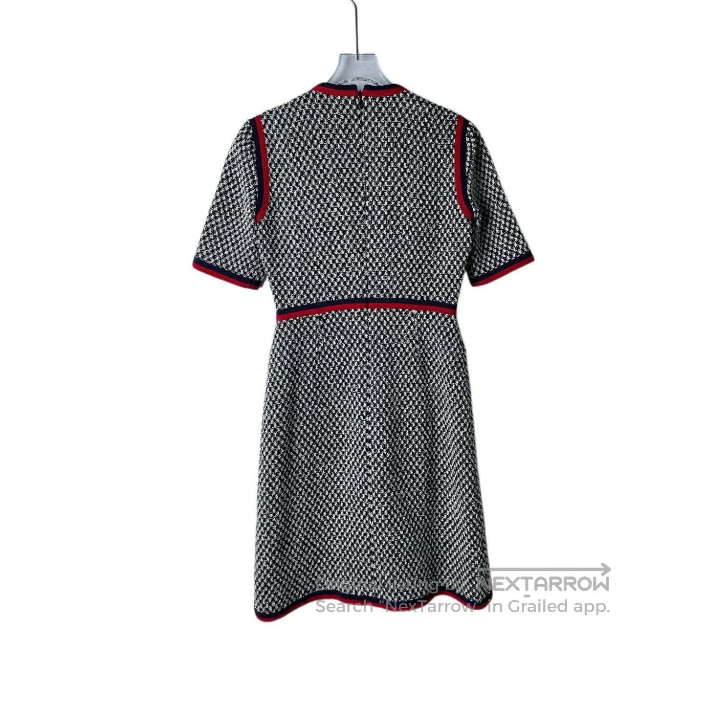 Gucci Gucci Houndstooth Cotton Dress. Size S / US 4 / IT 40 - 2 Thumbnail
