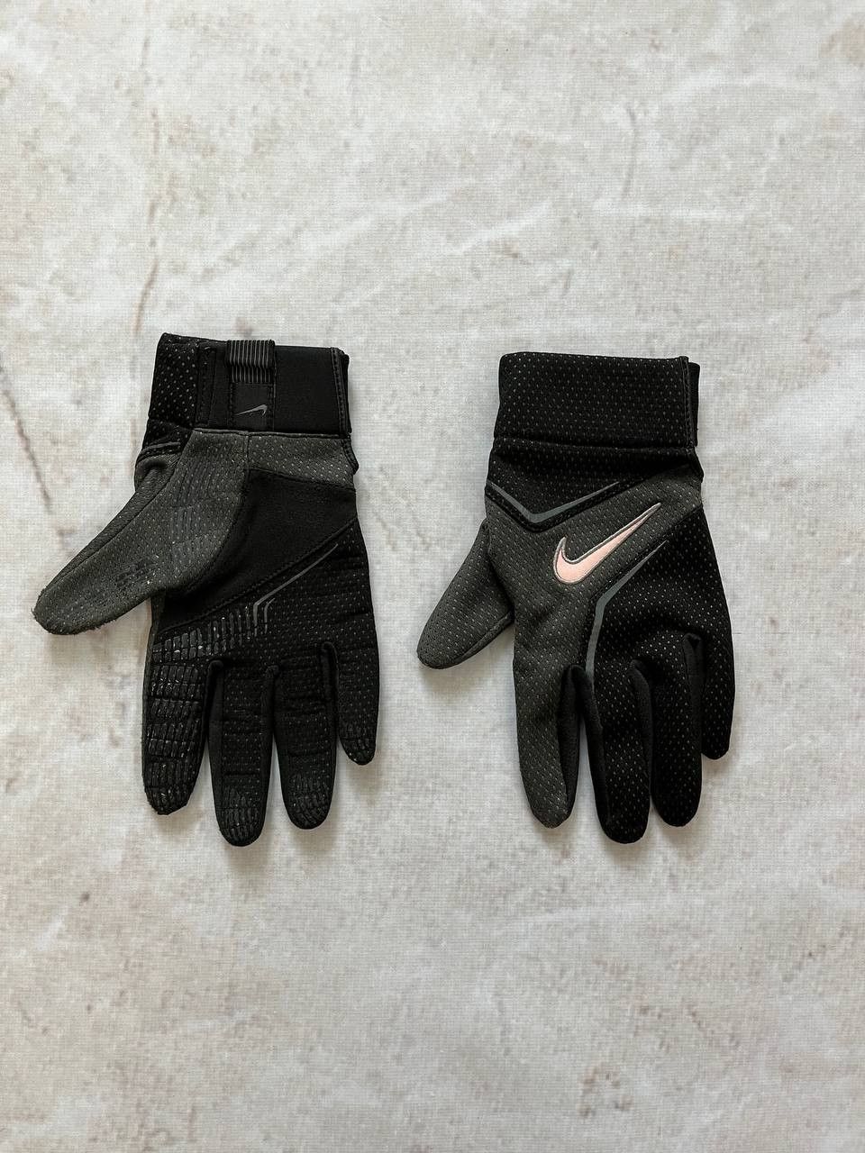 Nike × Vintage Vintage Nike Gloves 90s Rare Y2k Drill Style Size 30 - 2 Thumbnail