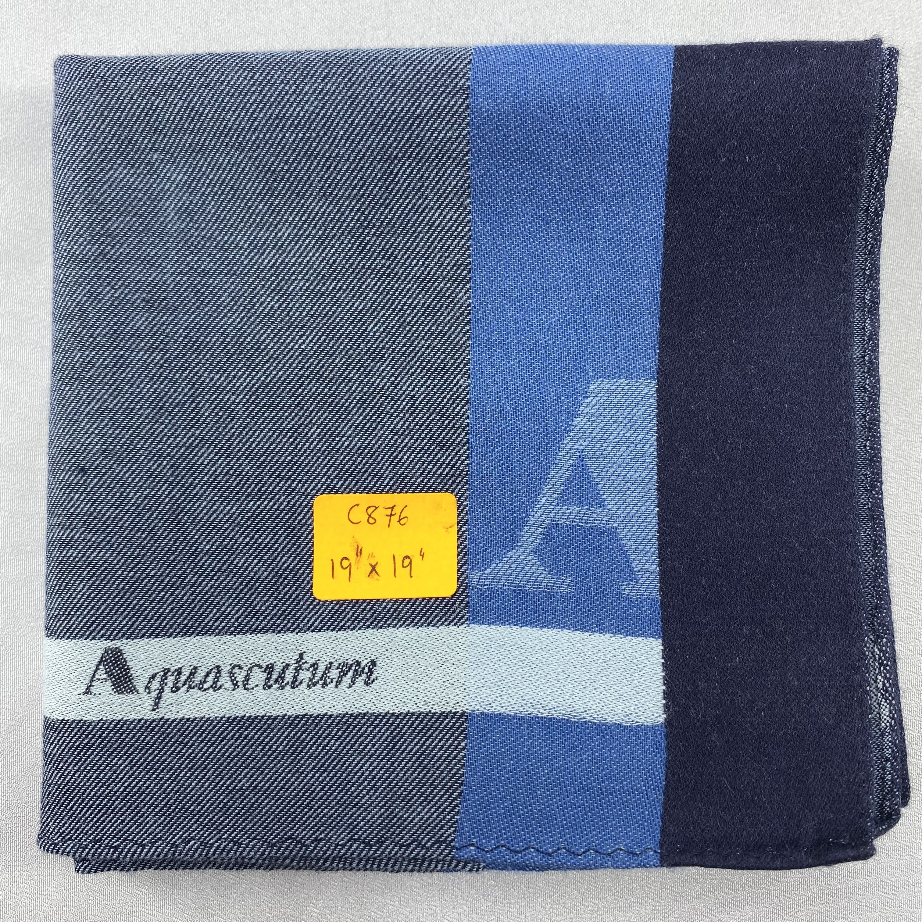 Aquascutum Aquasqutum Handkerchief / Bandana / Neckerchief C876 Size ONE SIZE - 7 Thumbnail