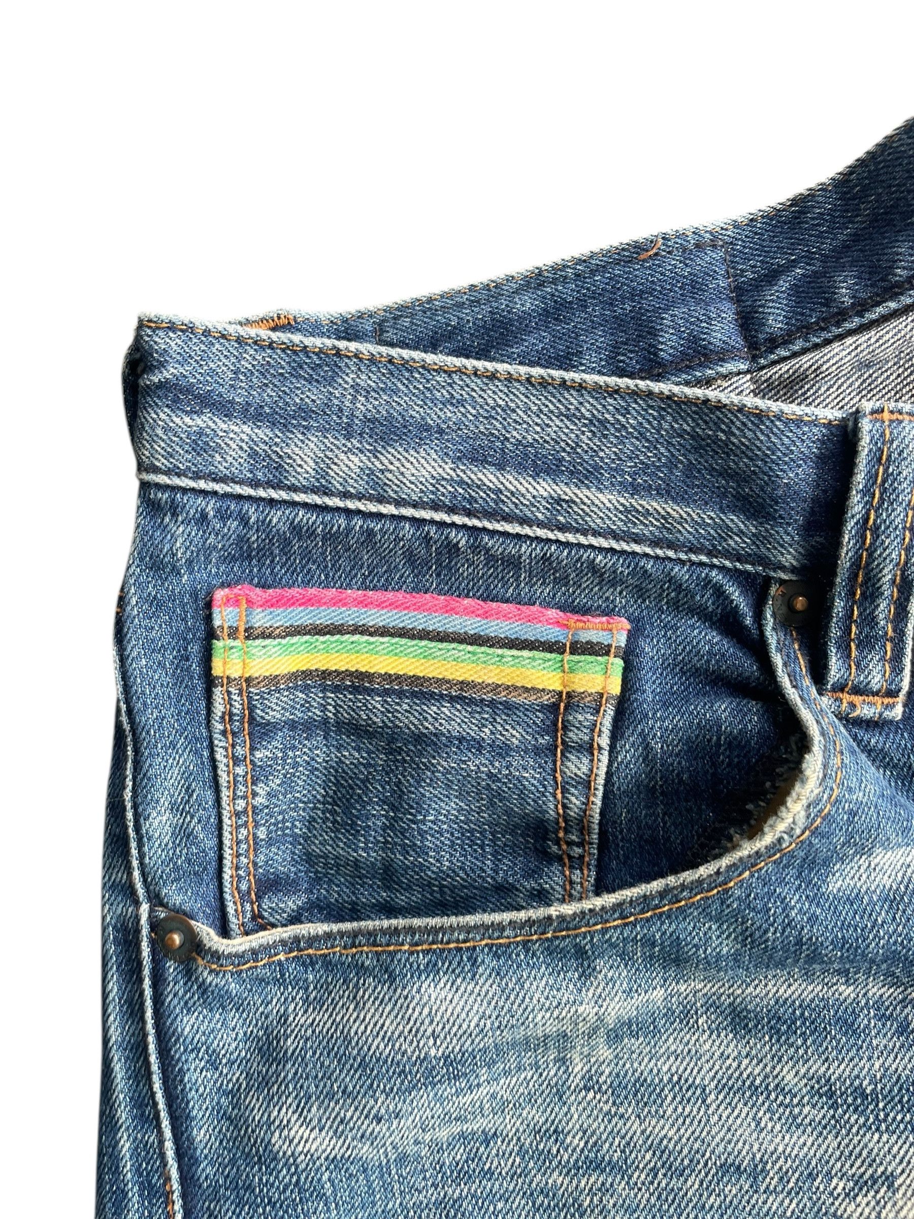 R.Newbold Japan R.Newbold Rainbow Selvedge Denim Size US 36 / EU 52 - 6 Thumbnail