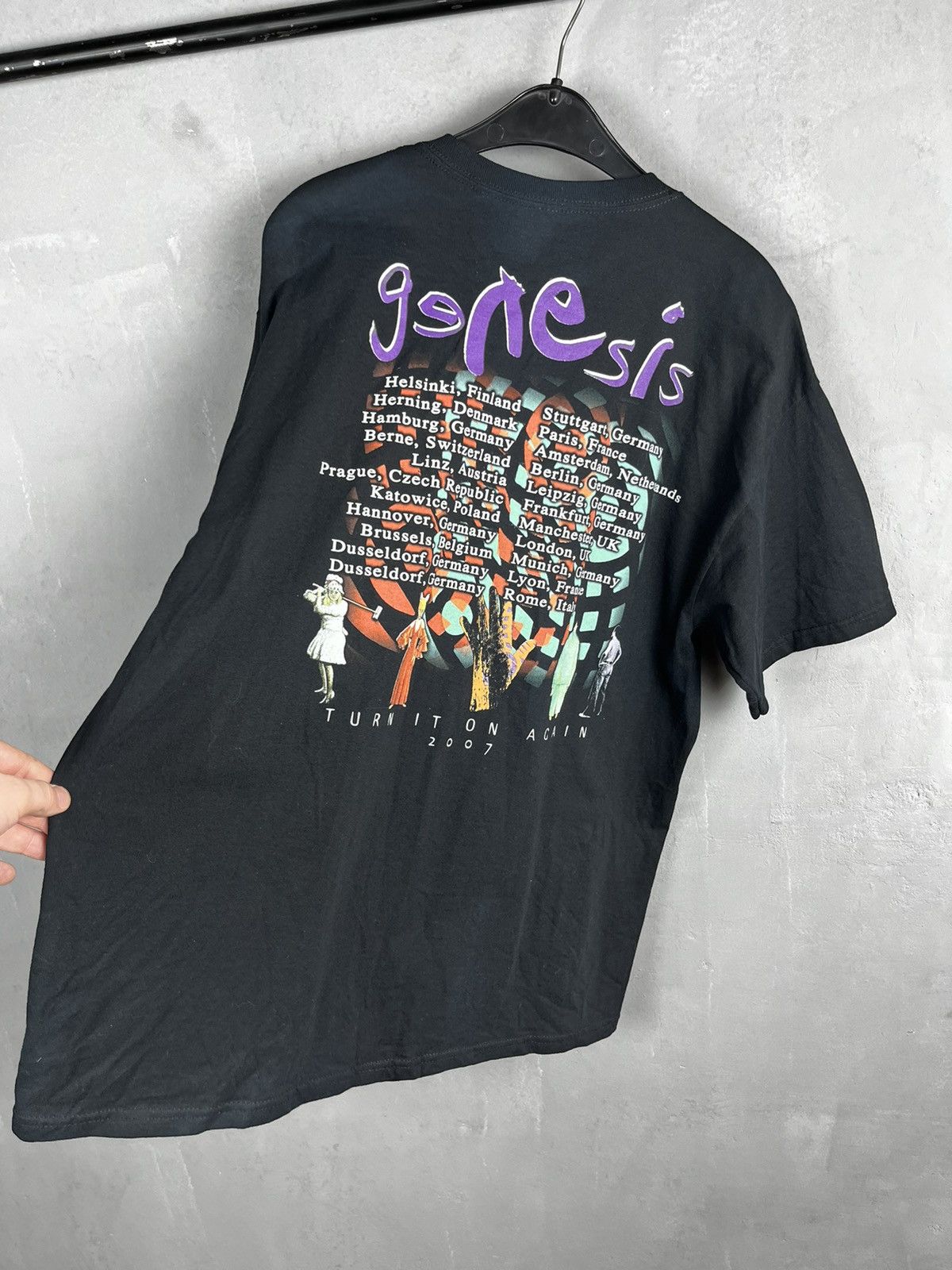 Band Tees × Vintage Genesis 2007 Vintage Faded tee Size US XL / EU 56 / 4 - 9 Thumbnail