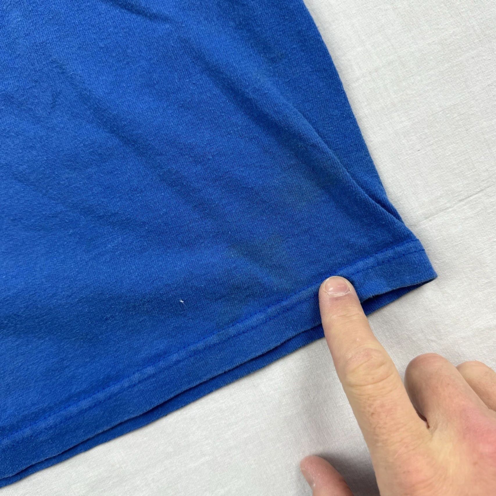 Fruit Of The Loom Vintage Popeye Shirt Adult Large Blue Cartoon Y2K Grunge Funny 2000s #1 Hits Nike Size US L / EU 52-54 / 3 - 4 Thumbnail