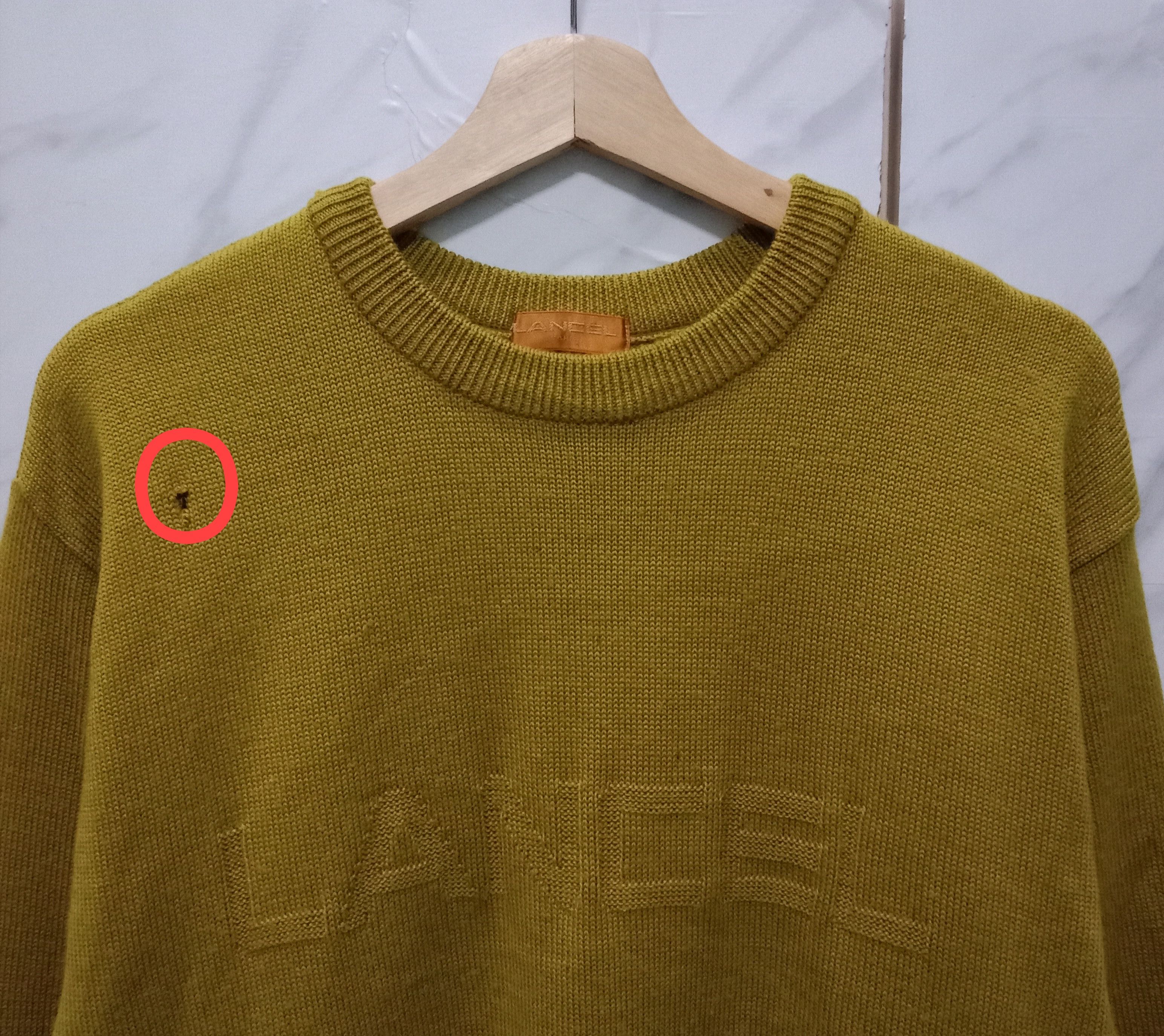 Lancel Vintage LANCEL Paris Knitwear Sweatshirt Size US L / EU 52-54 / 3 - 3 Thumbnail