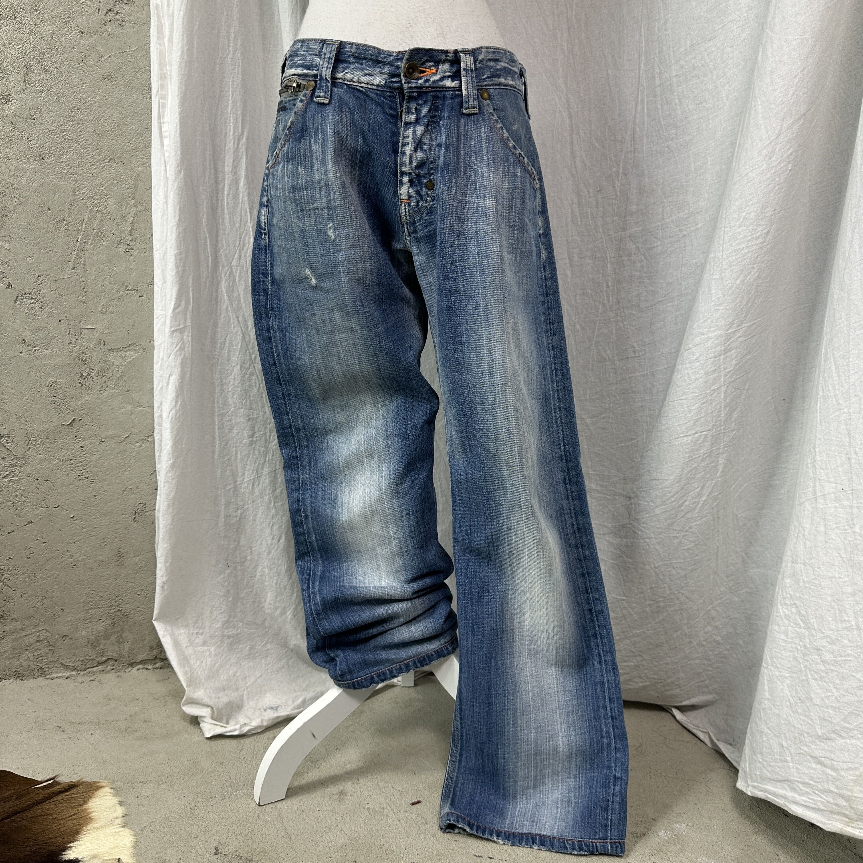 Vintage Vintage Denim Streetwear Studded Baggy G-Star Jeans Y2K Size US 32 / EU 48 - 9 Thumbnail