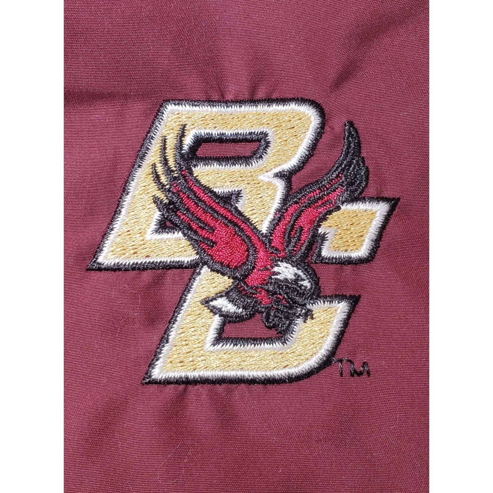 Vintage VINTAGE Boston College BC Eagles Charles River Apparel Golf Pullover Maroon Men’s L Pullover Sweatshirt Size US L / EU 52-54 / 3 - 5 Thumbnail