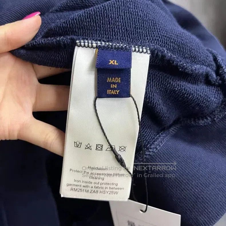 Louis Vuitton Louis Vuitton 2024 Blue Hoodie Sweatshirt. Size US XL / EU 56 / 4 - 4 Thumbnail