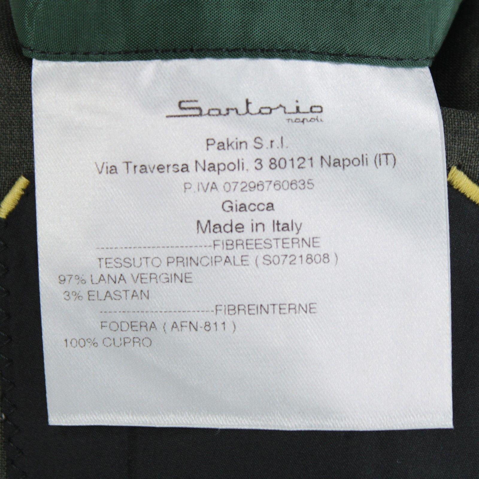 SARTORIO Sartorio Suit Size US 42 Regular in Green Size 42R - 9 Thumbnail