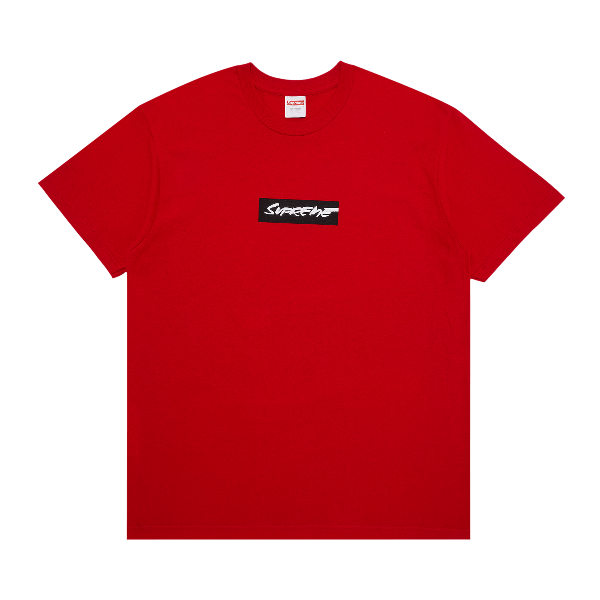 Image of Supreme Futura Box Logo Tee Red, Men's (Size Small)