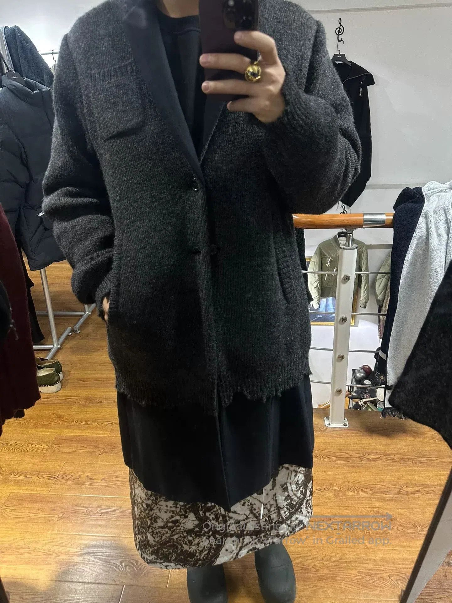 Comme des Garcons Homme Plus UNDERCOVER Wool Blend Coat. Size US M / EU 48-50 / 2 - 7 Thumbnail