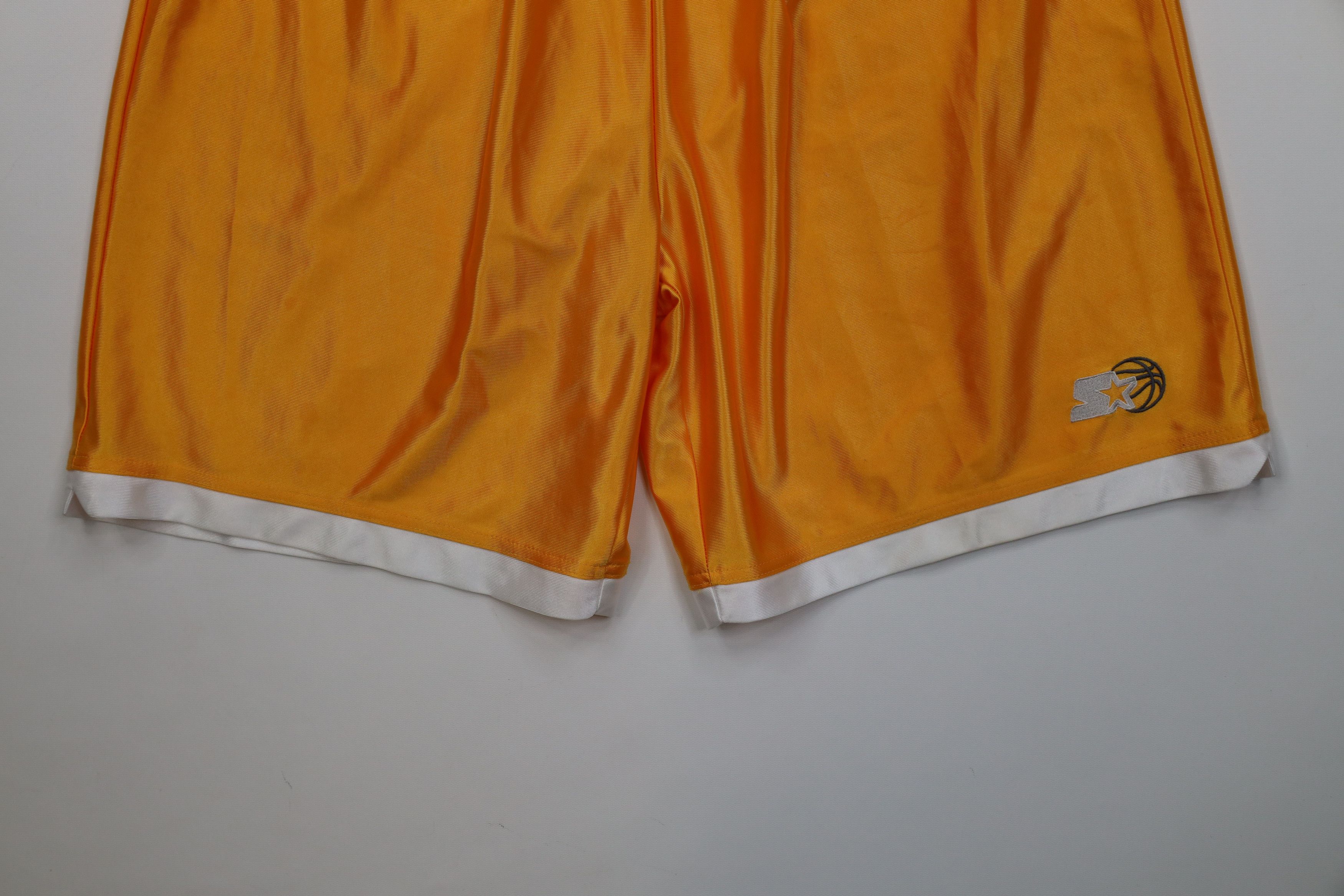 Starter Vintage 90s Starter Polyester Block Gym Basketball Shorts Size US 34 / EU 50 - 4 Thumbnail