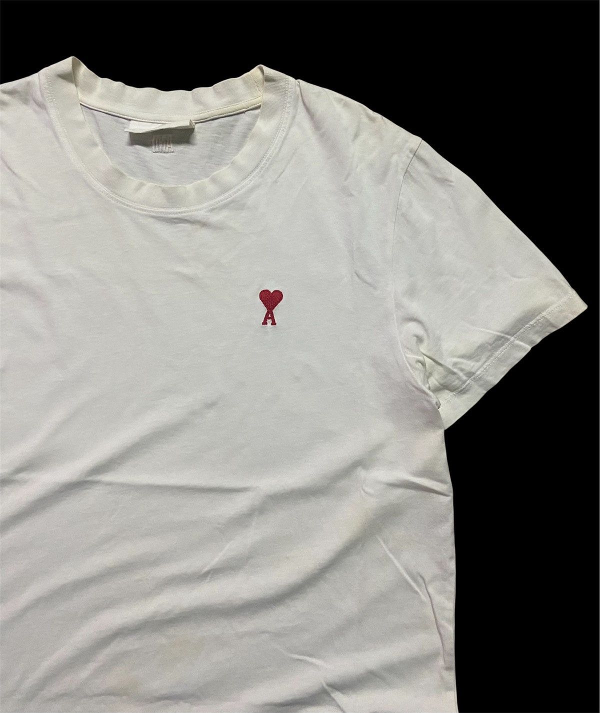 AMI AMI Paris Ami de Coeur Heart Logo Tee Size US M / EU 48-50 / 2 - 2 Thumbnail