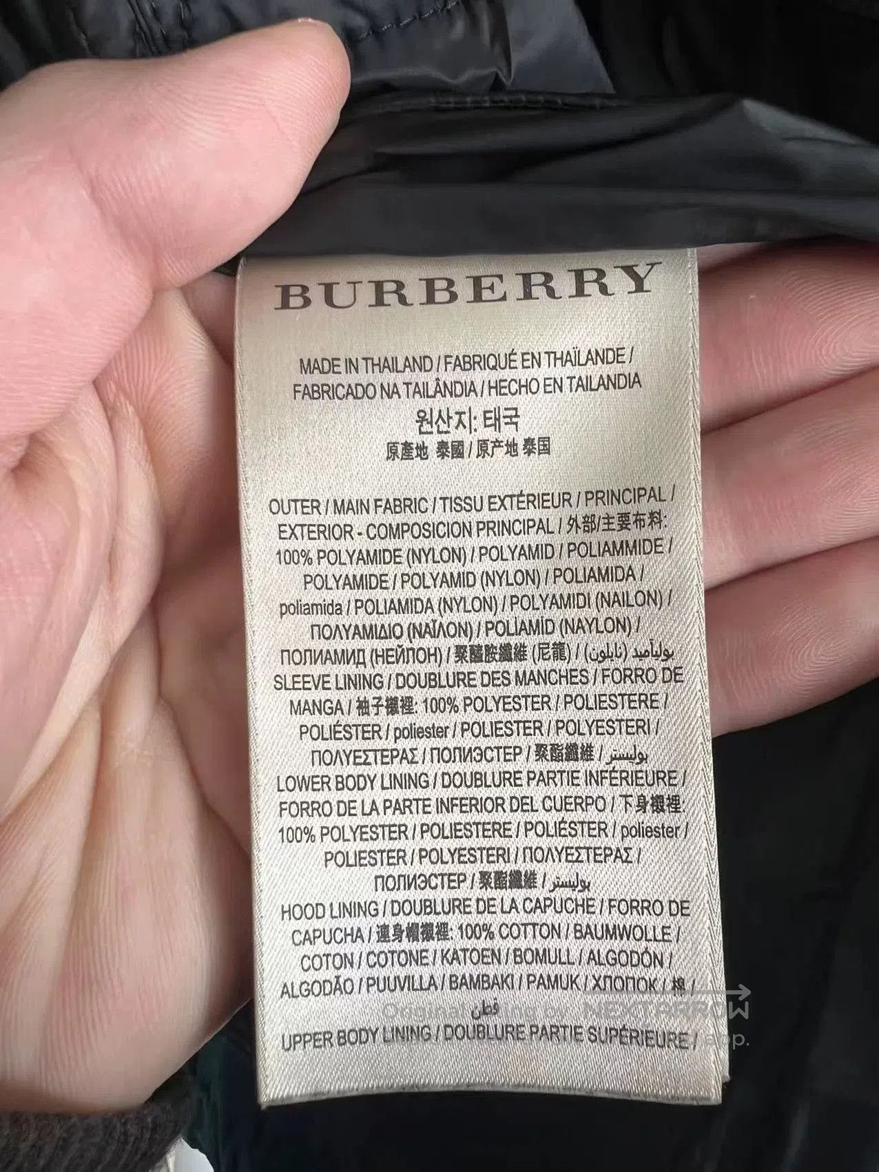 Burberry Burberry Hooded Zippered Down Jacket Unisex. Size US M / EU 48-50 / 2 - 3 Thumbnail