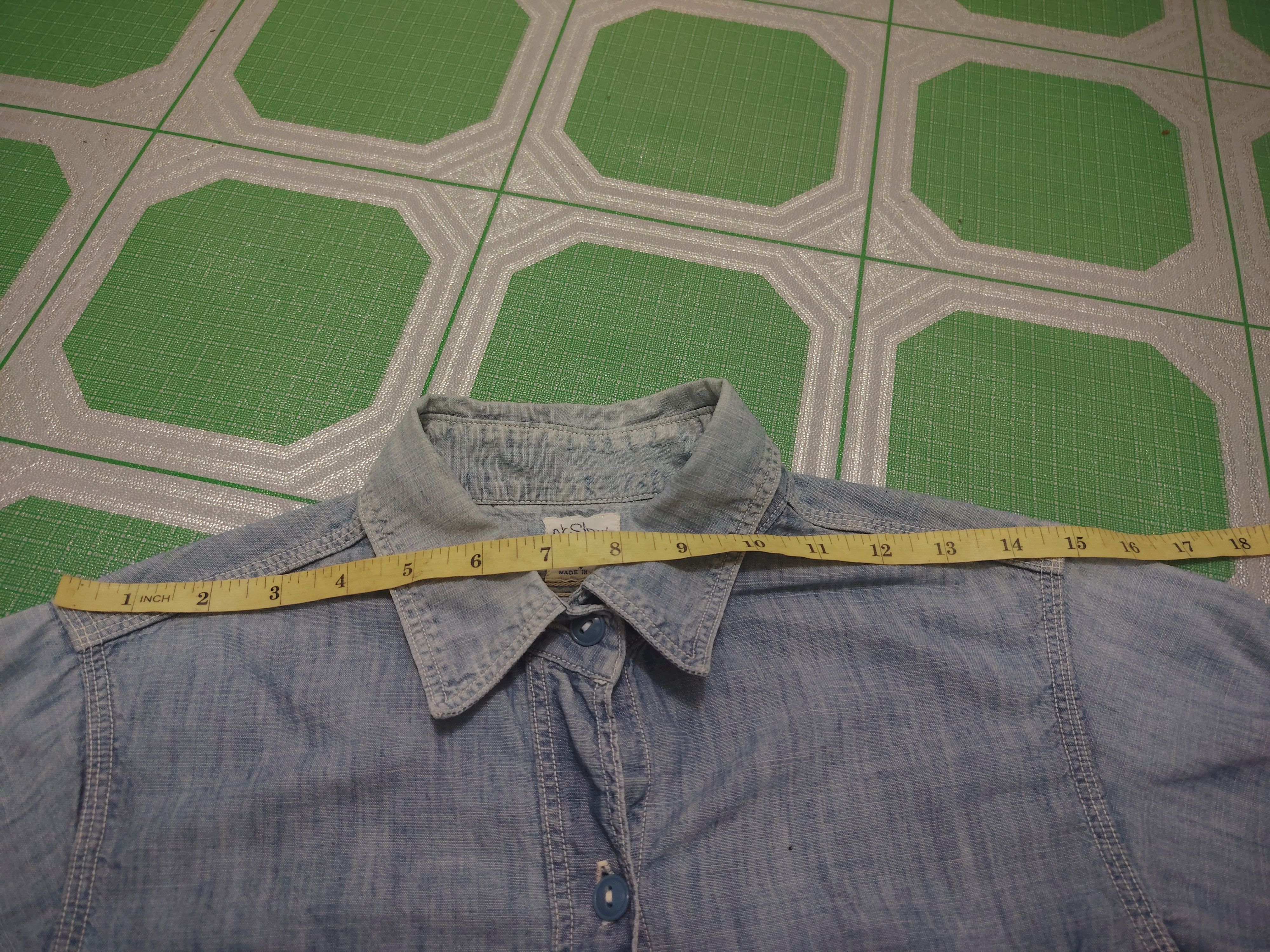 Orslow Vtg Orslow Faded Shirt Button up Size US S / EU 44-46 / 1 - 16 Thumbnail
