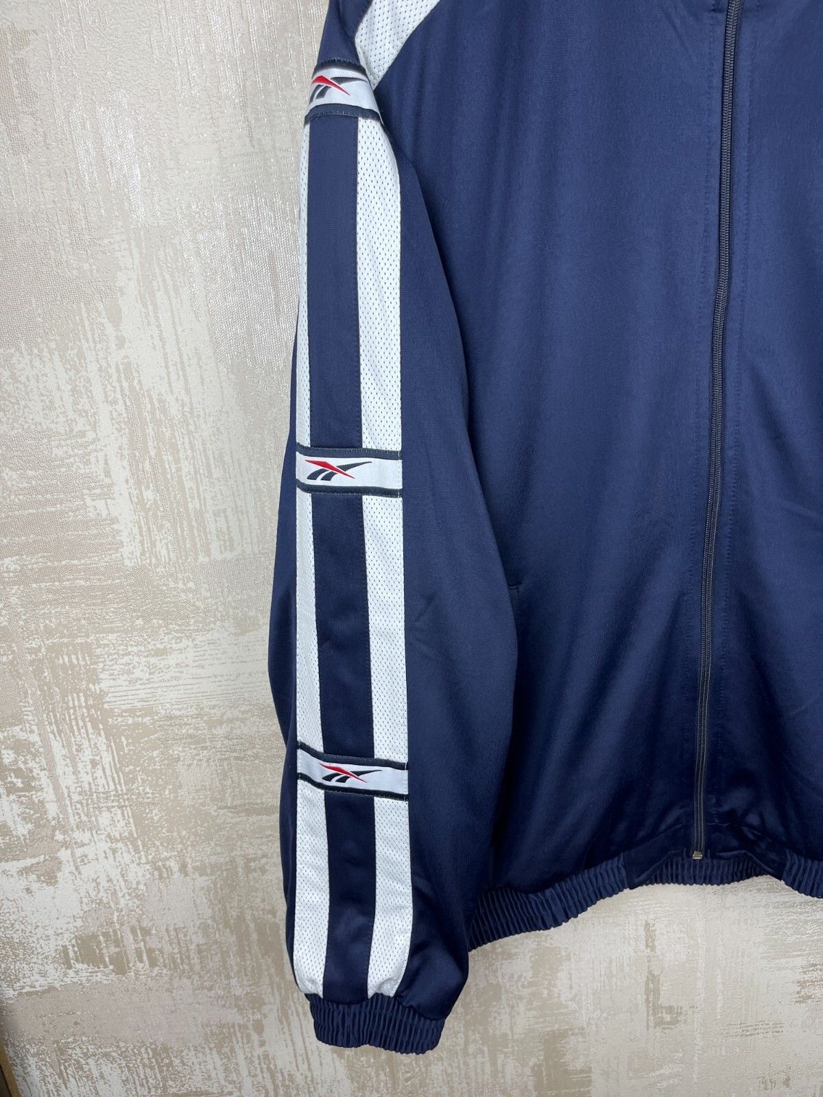 Reebok 90's Reebok Vintage Track Jacket Full Zip Size US L / EU 52-54 / 3 - 7 Thumbnail