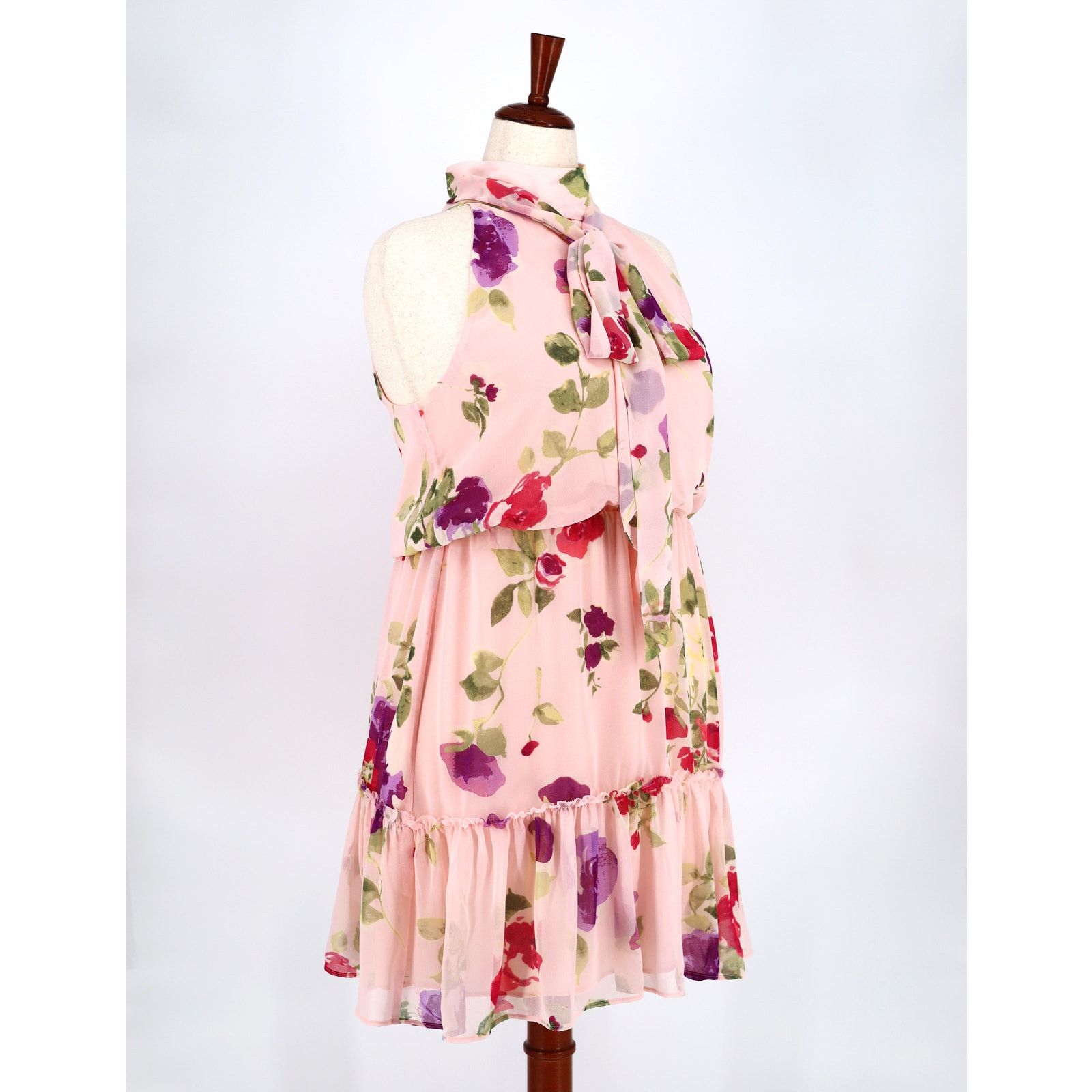 Ralph Lauren Lauren Ralph Lauren Women Chiffon Cocktail Dress Size 16 Size XXL / US 16-18 / IT 52-54 - 4 Thumbnail
