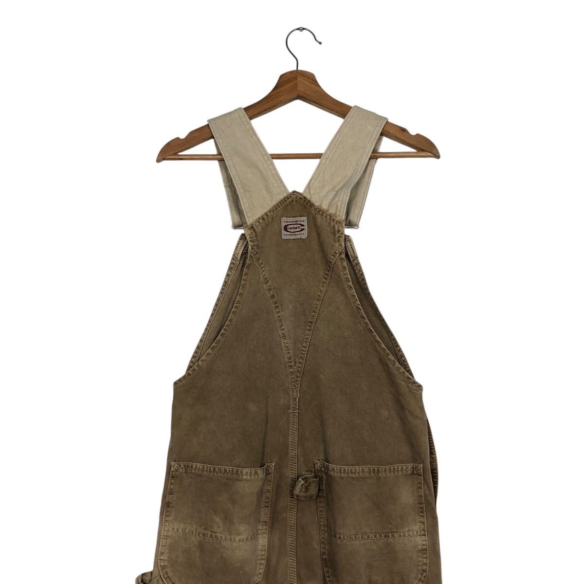 Carhartt 📌Vintage Detroit Chore Worker Duck Canvas Coverall Carhartt Size US 30 / EU 46 - 11 Thumbnail