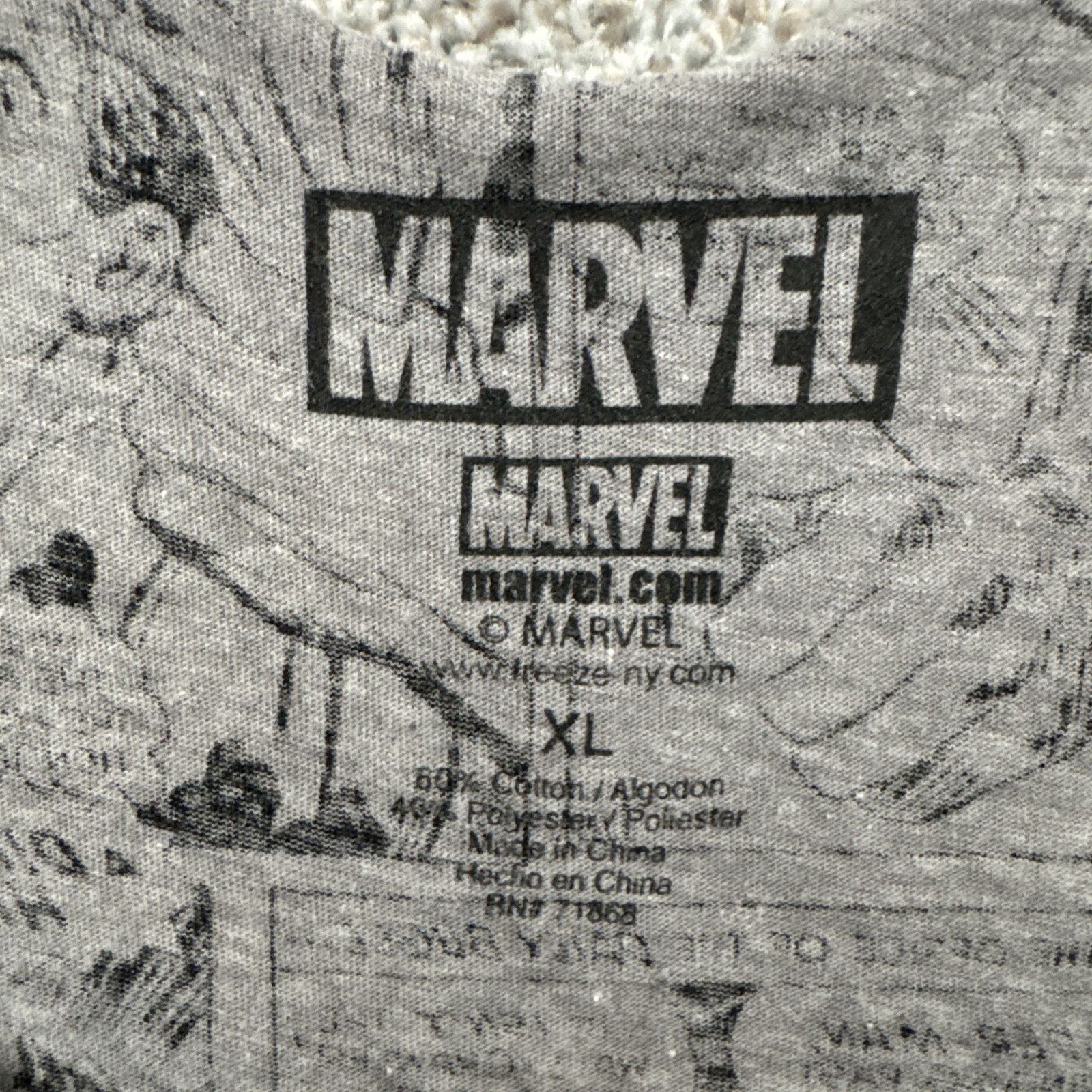 Marvel Comics Marvel Tank Top Women XL Grunge Superhero Comic Book Graphic Size XL / US 12-14 / IT 48-50 - 4 Thumbnail