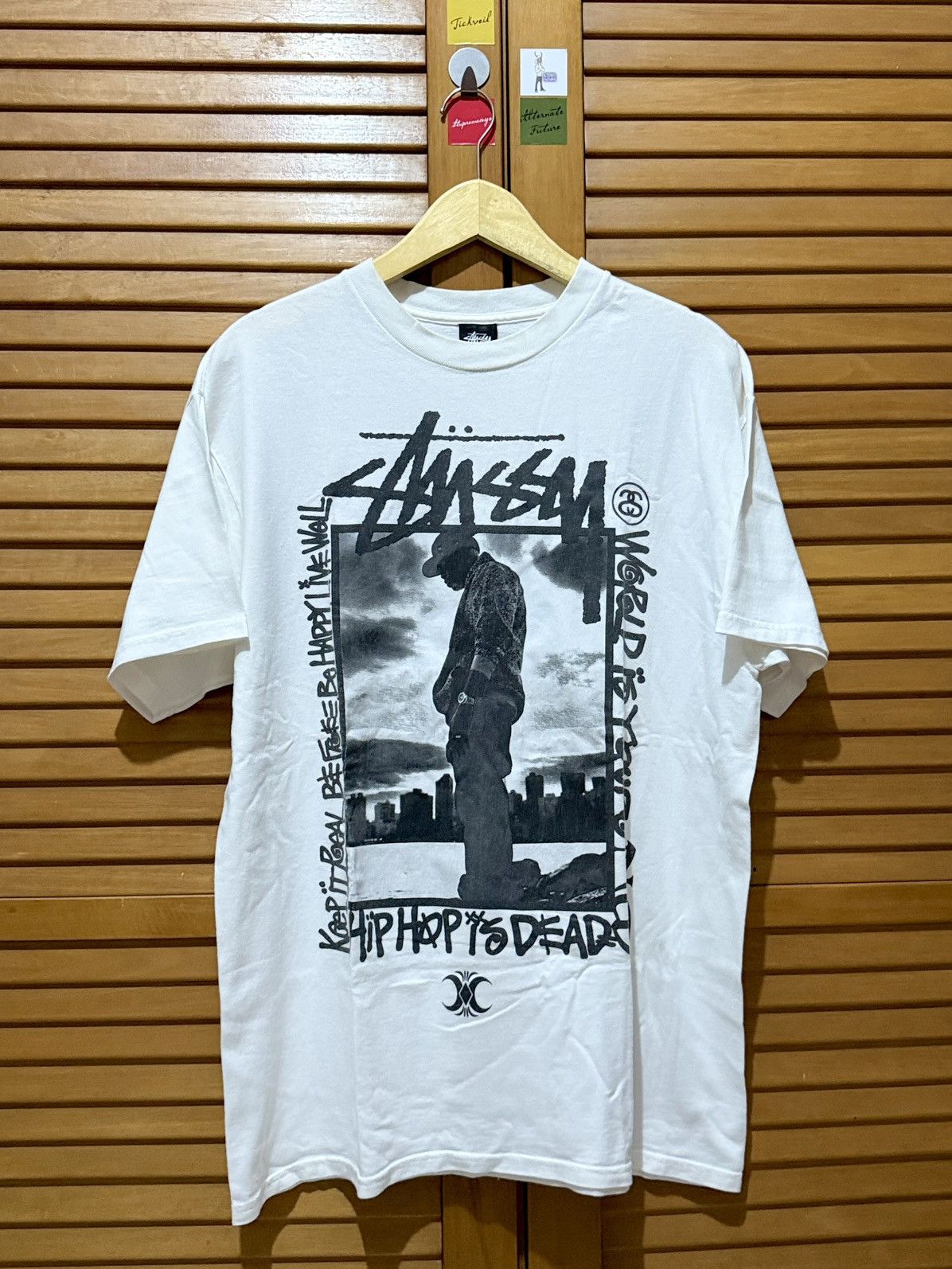 Stussy Stussy SF x Nas Live Tee White Size US L / EU 52-54 / 3 - 1 Thumbnail