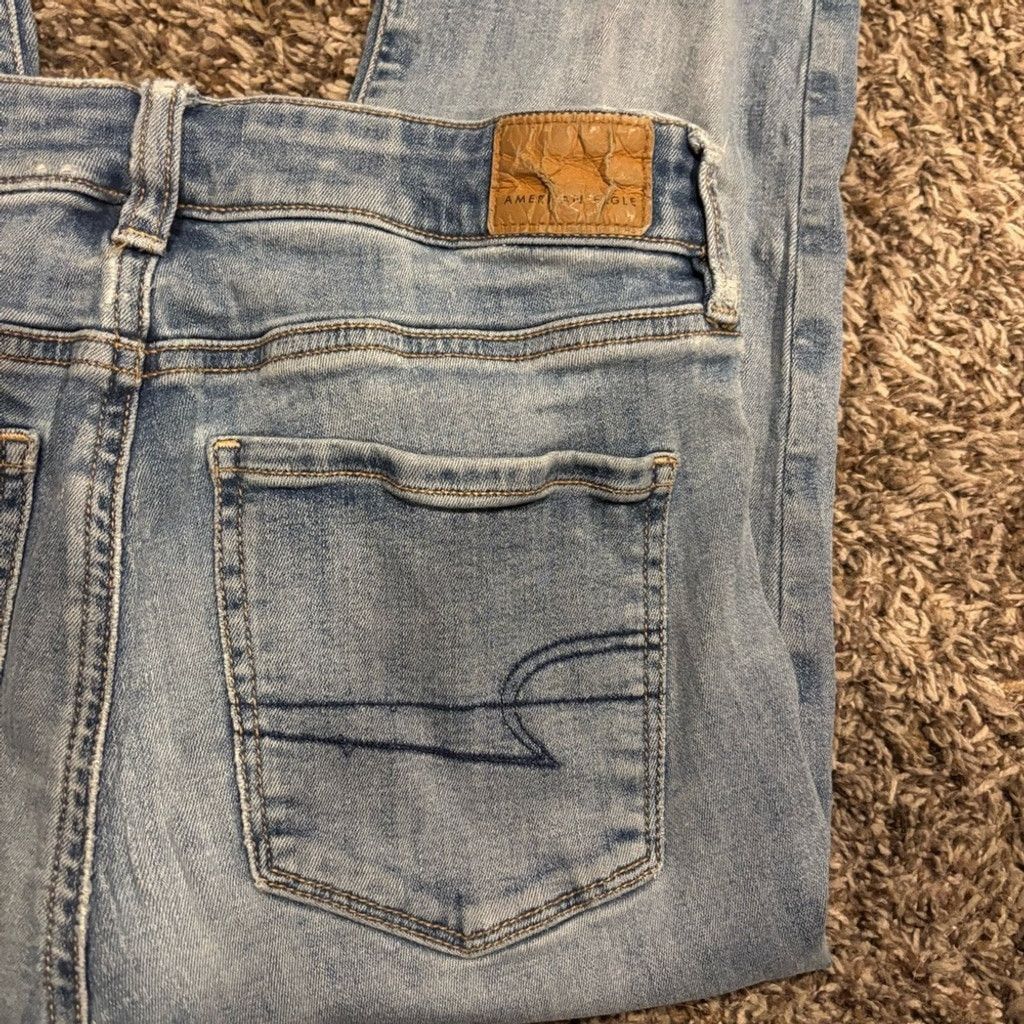 American Eagle Outfitters Women’s American Eagle Skinny Jeans Size 27" / US 4 / IT 40 - 2 Thumbnail