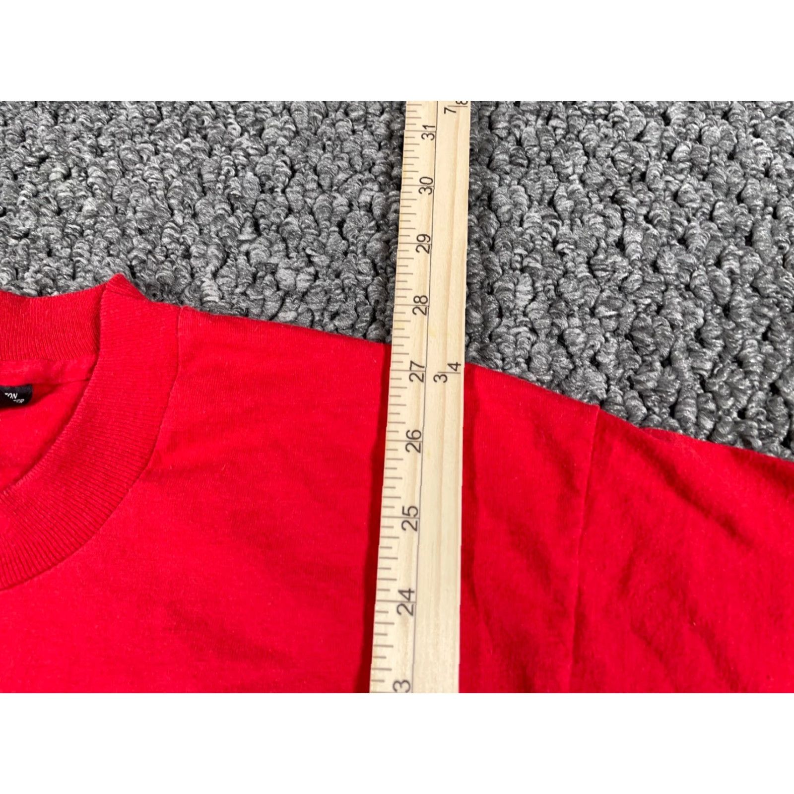 Vintage VINTAGE Screen Stars T-Shirt Men Adult Large Red 90s Ohio Fraternal Order of Police Graphic Tee 90s City Retro Logo Size US L / EU 52-54 / 3 - 8 Thumbnail