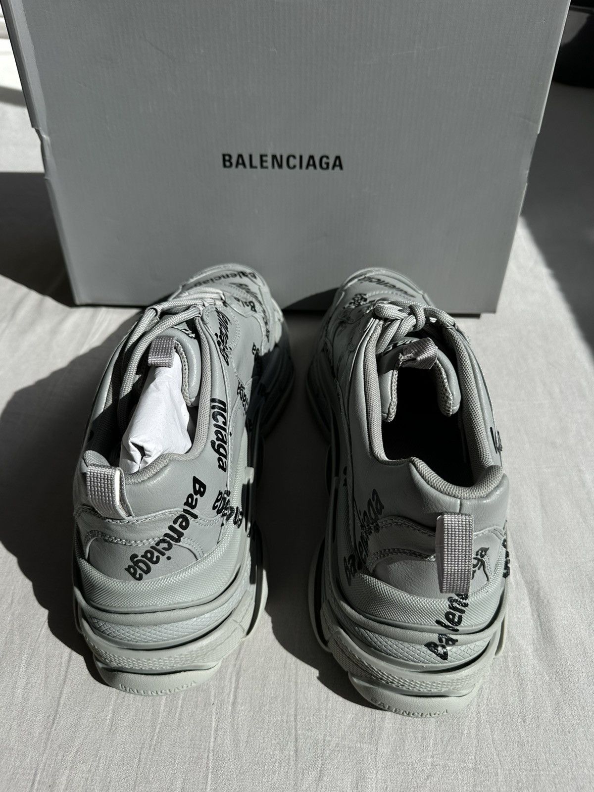 Balenciaga Balenciaga Triple S All Over Size US 13 / EU 46 - 4 Thumbnail
