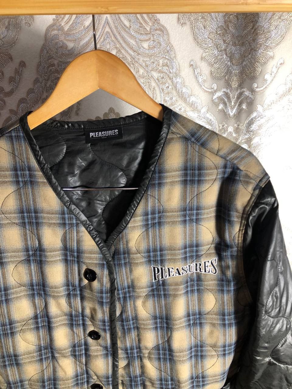 Pleasures × Vintage VERY RARE PLEASURE DOWN LIGHT JACKET JAPAN STYLE Y2K DELUX Size US M / EU 48-50 / 2 - 2 Thumbnail