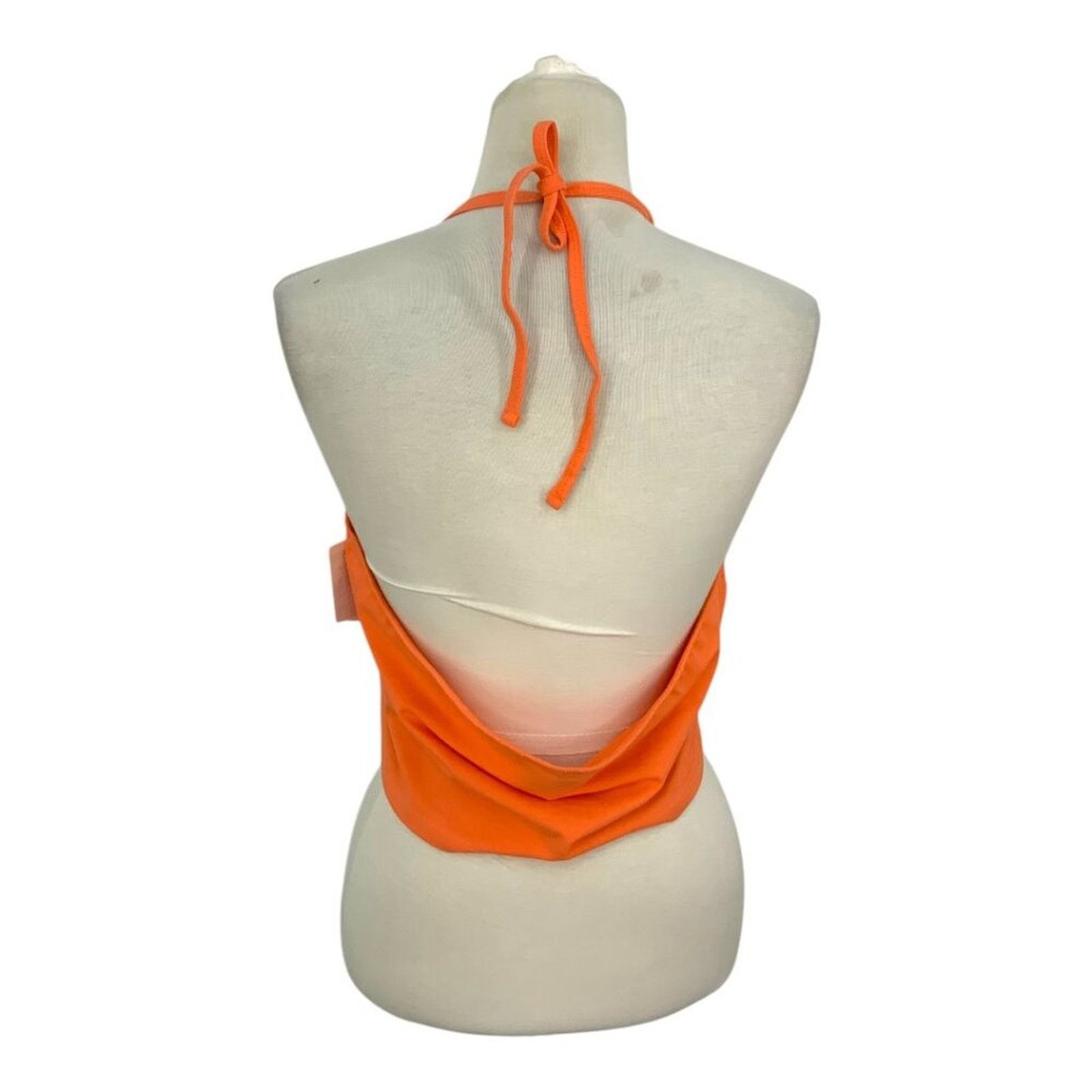 BP. BP Halter Crop Top Orange Size 1X NWOT Size XL / US 12-14 / IT 48-50 - 7 Thumbnail