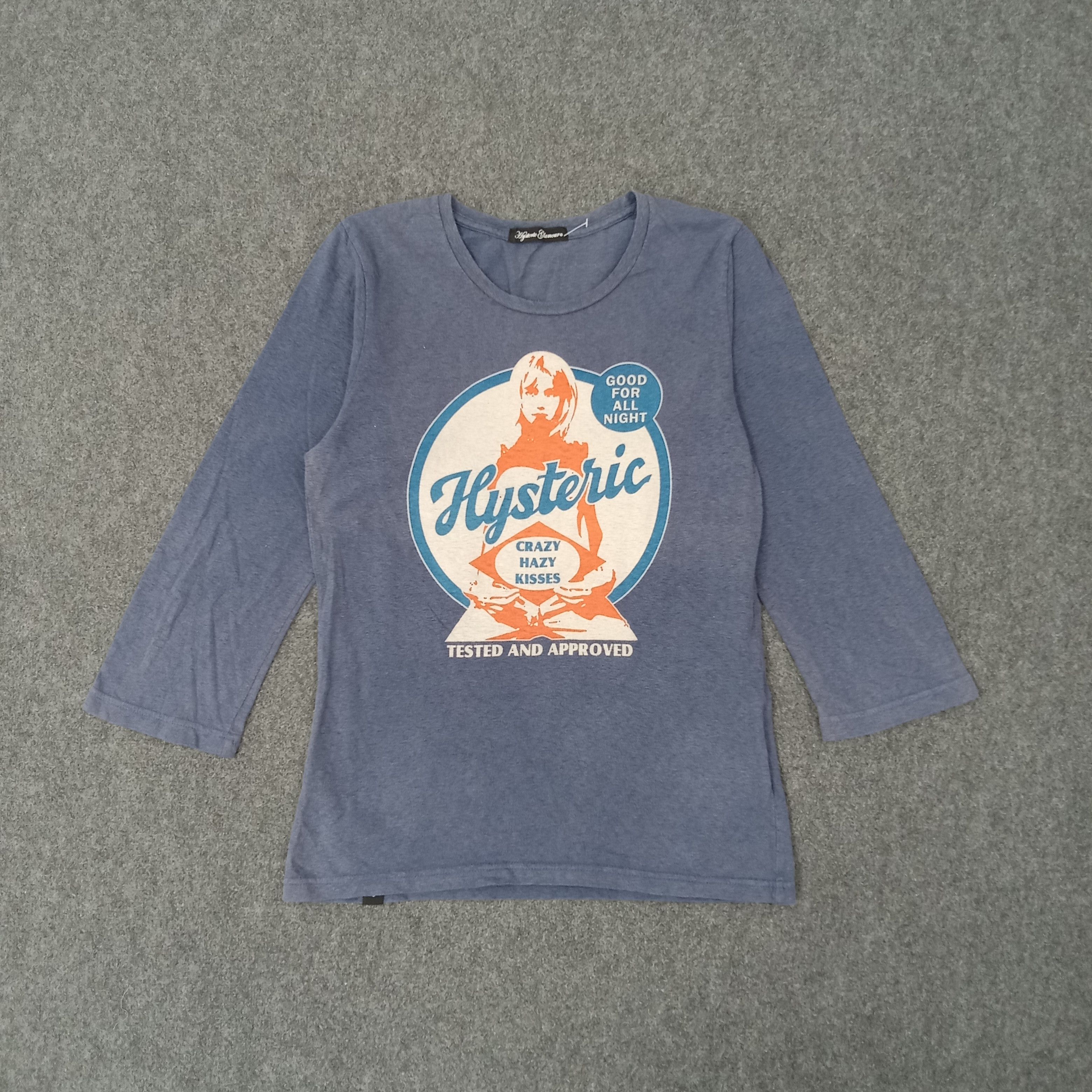Hysteric Glamour Hysteric Glamour Japanese Streetwear Tshirt C259N69 Size XS / US 0-2 / IT 36-38 - 1 Thumbnail